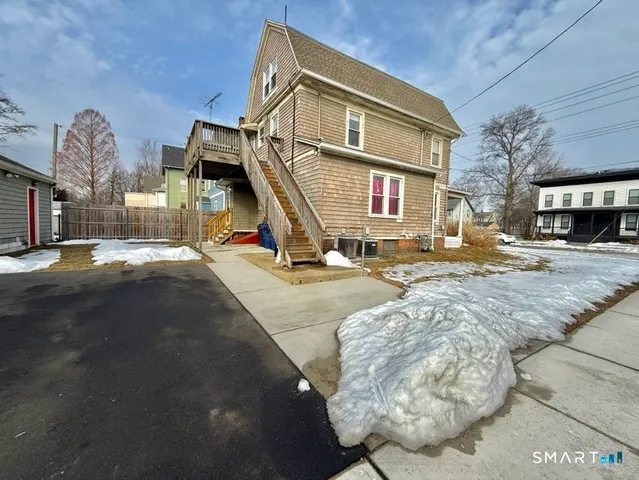 a view of a building with many windows
