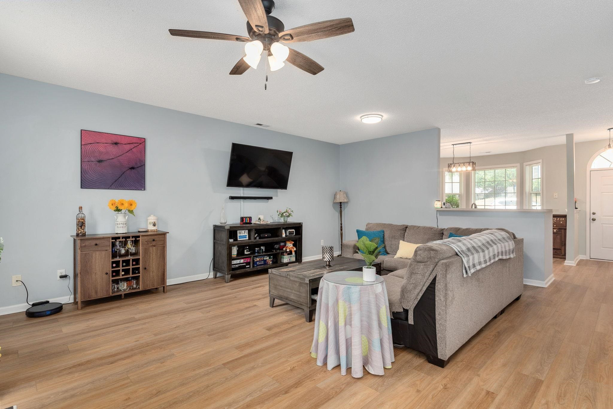 4428 Pottery Lane Raleigh, NC 27616 - Photo 12 of 29 Living Room