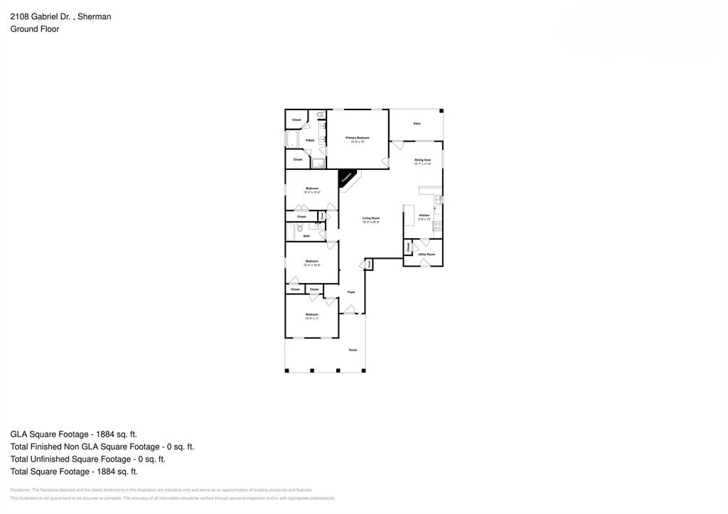 2108 Gabriel Drive Sherman, TX 75092 - Photo 16 of 16 a picture of a wall with white walls