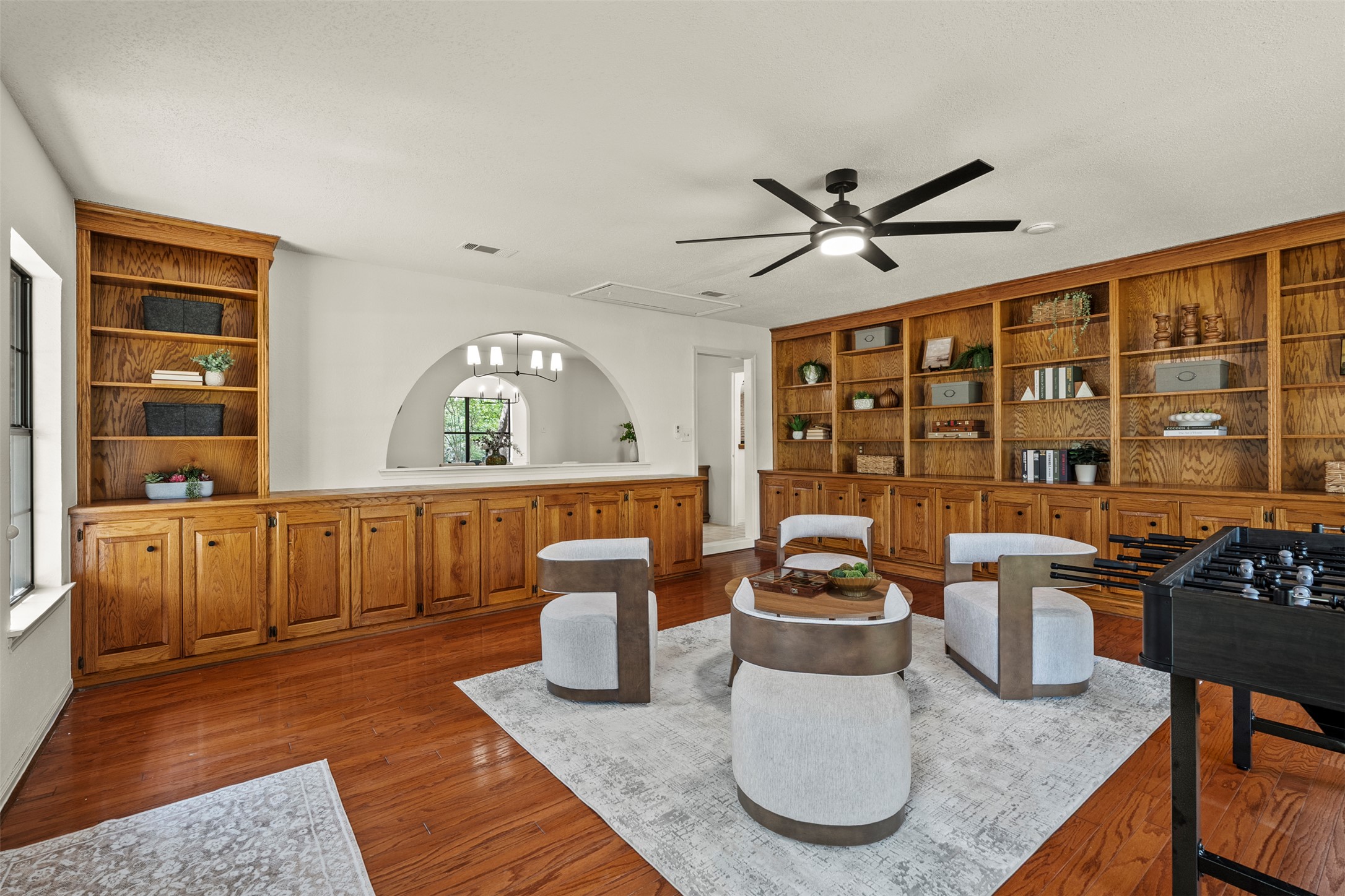 303 West Sequoia Spur Georgetown, TX 78628 - Photo 14 of 34 a living room with furniture a rug and white walls