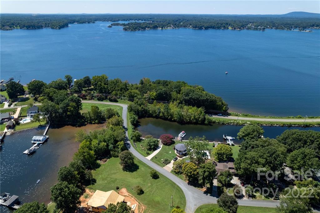 Lot43 Kiser Island Road, Unit 43 Terrell, NC 28682 - Photo 10 of 23 an aerial view of a house with a yard and lake view