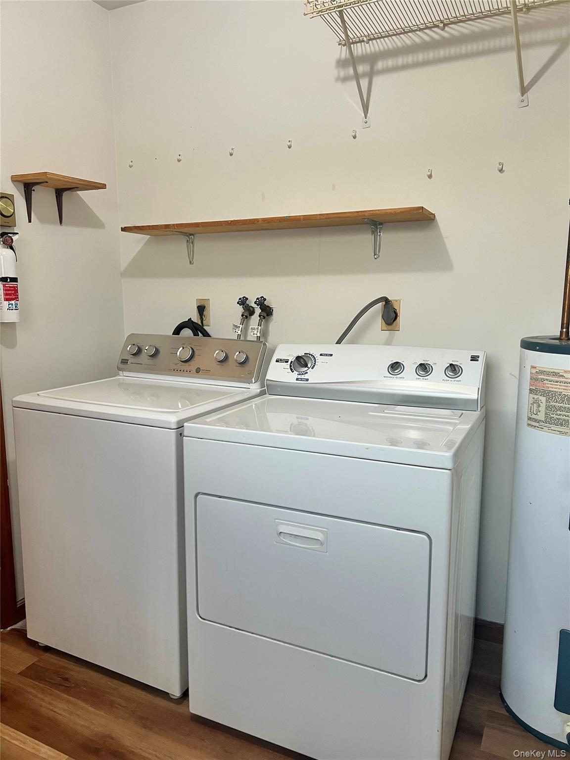 188 River Road, Unit B Wallkill, NY 12589 - Photo 9 of 20 a utility room with dryer and washer