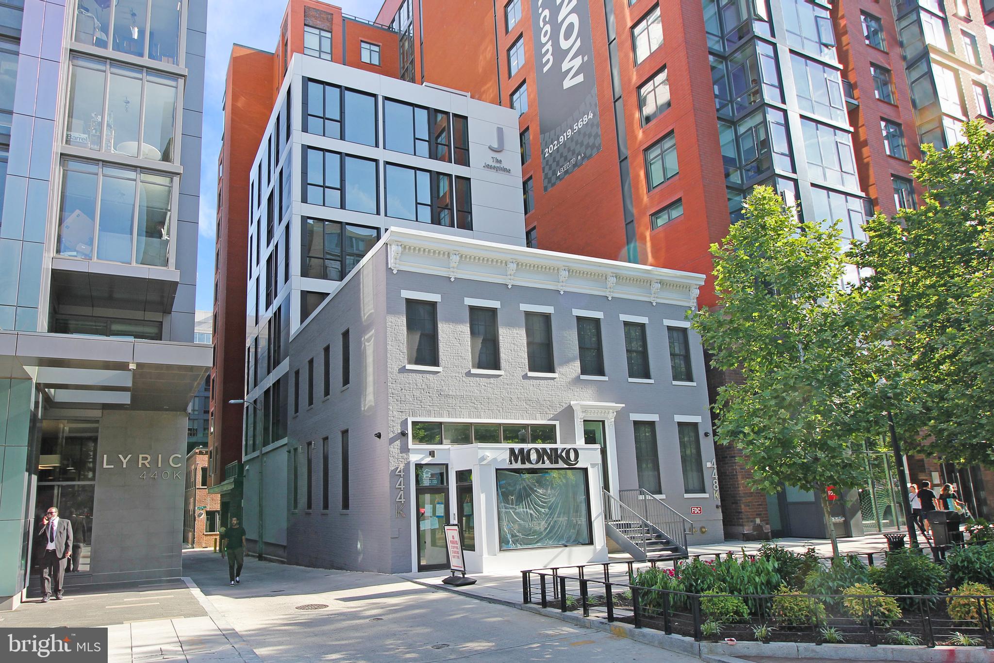 448 K Street Northwest, Unit 301 Washington, DC 20001 - Photo 3 of 25 a front view of a multi story building