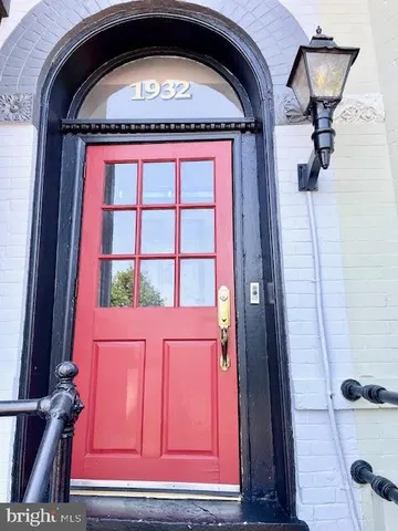 a view of front door of a house