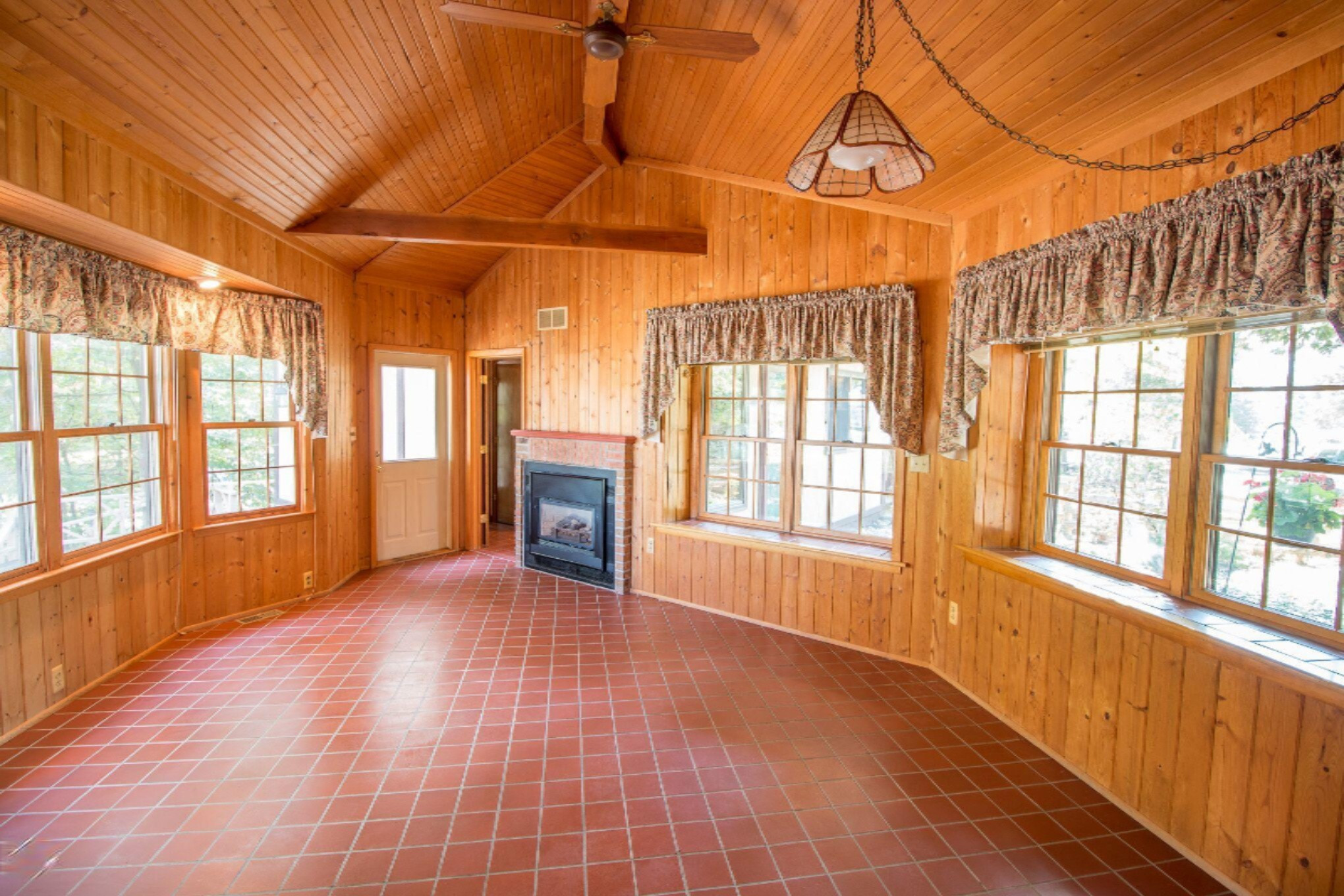 7830 West Royal Road Canadian Lakes, MI 49346 - Photo 8 of 36 Game Room/Fireplace