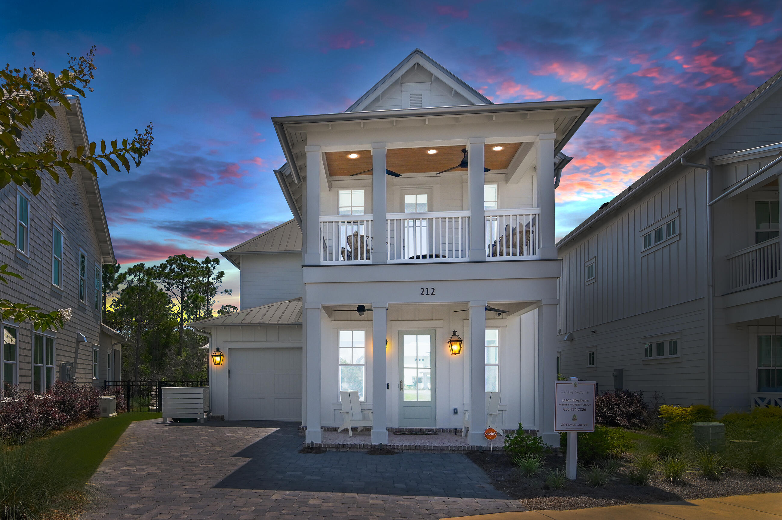 212 White Cottage Road Santa Rosa Beach, FL 32459 - Photo 1 of 62 dusk_Web_212 WC