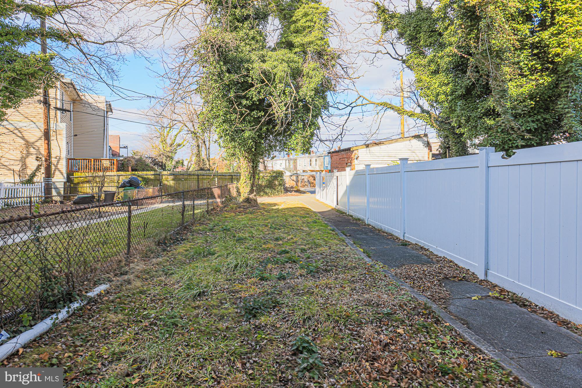 3012 Harford Road Baltimore, MD 21218 - Photo 25 of 42 a view of a backyard with pathway
