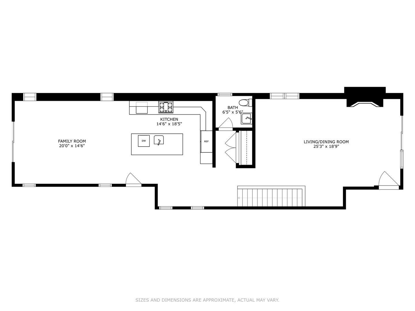 1341 West George Street, Unit 1 Chicago, IL 60657 - Photo 23 of 24 a picture of floor with a projector