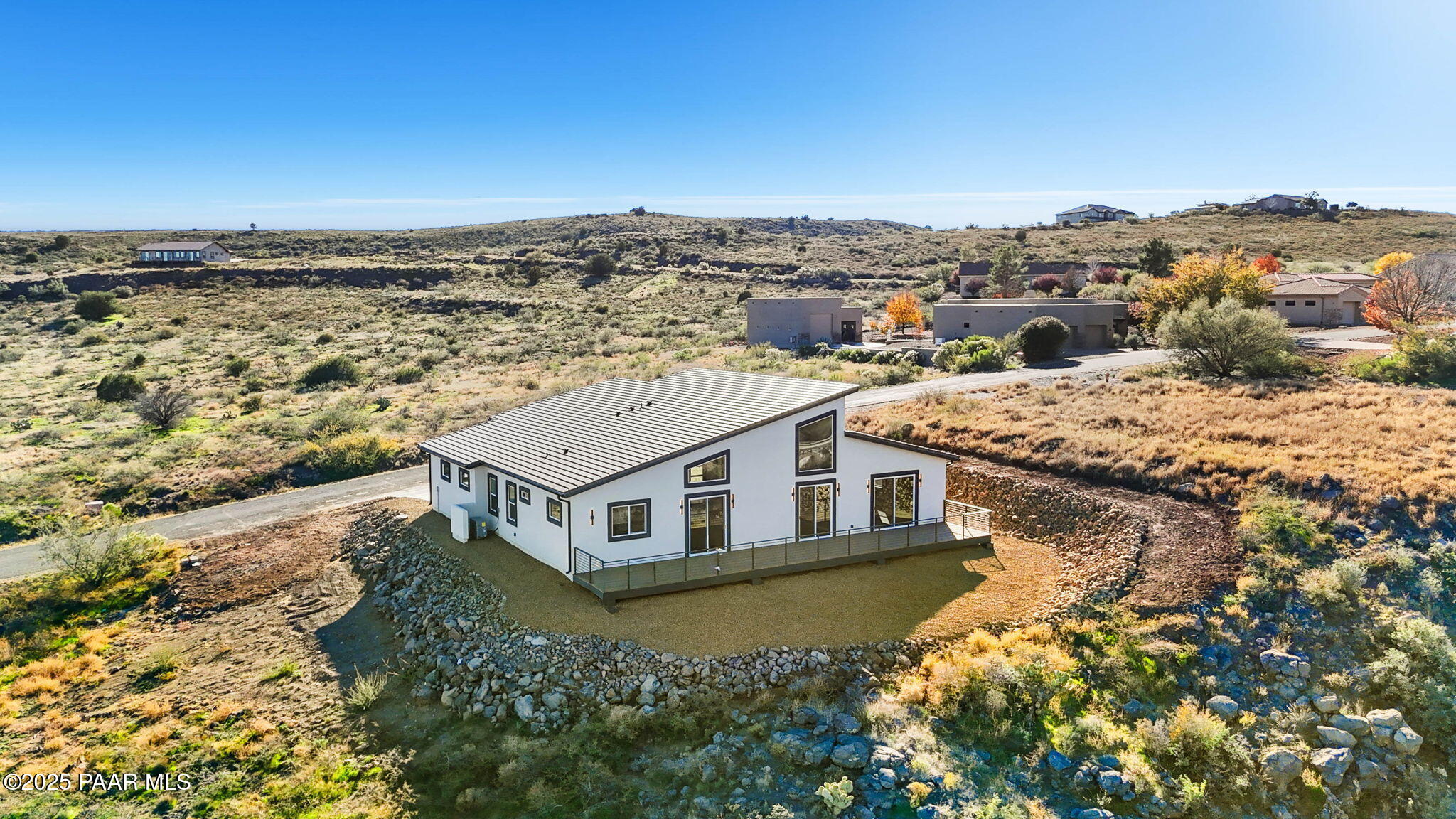 15860 East Broken Bit Road Mayer, AZ 86333 - Photo 38 of 41 38-Aerial Back