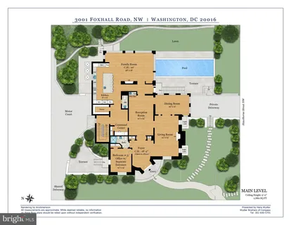 $5,495,000 | 3001 Foxhall Road Northwest, Washington, DC 20016