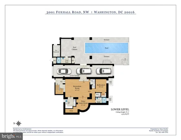 $5,495,000 | 3001 Foxhall Road Northwest, Washington, DC 20016