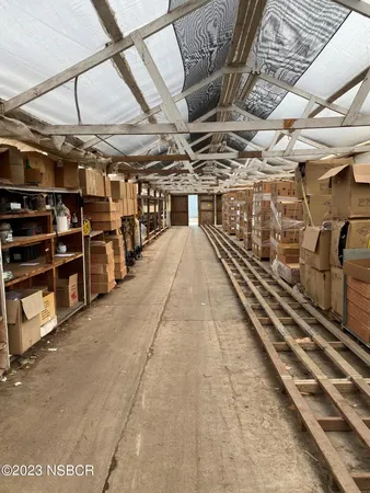 a view of a chairs in a room