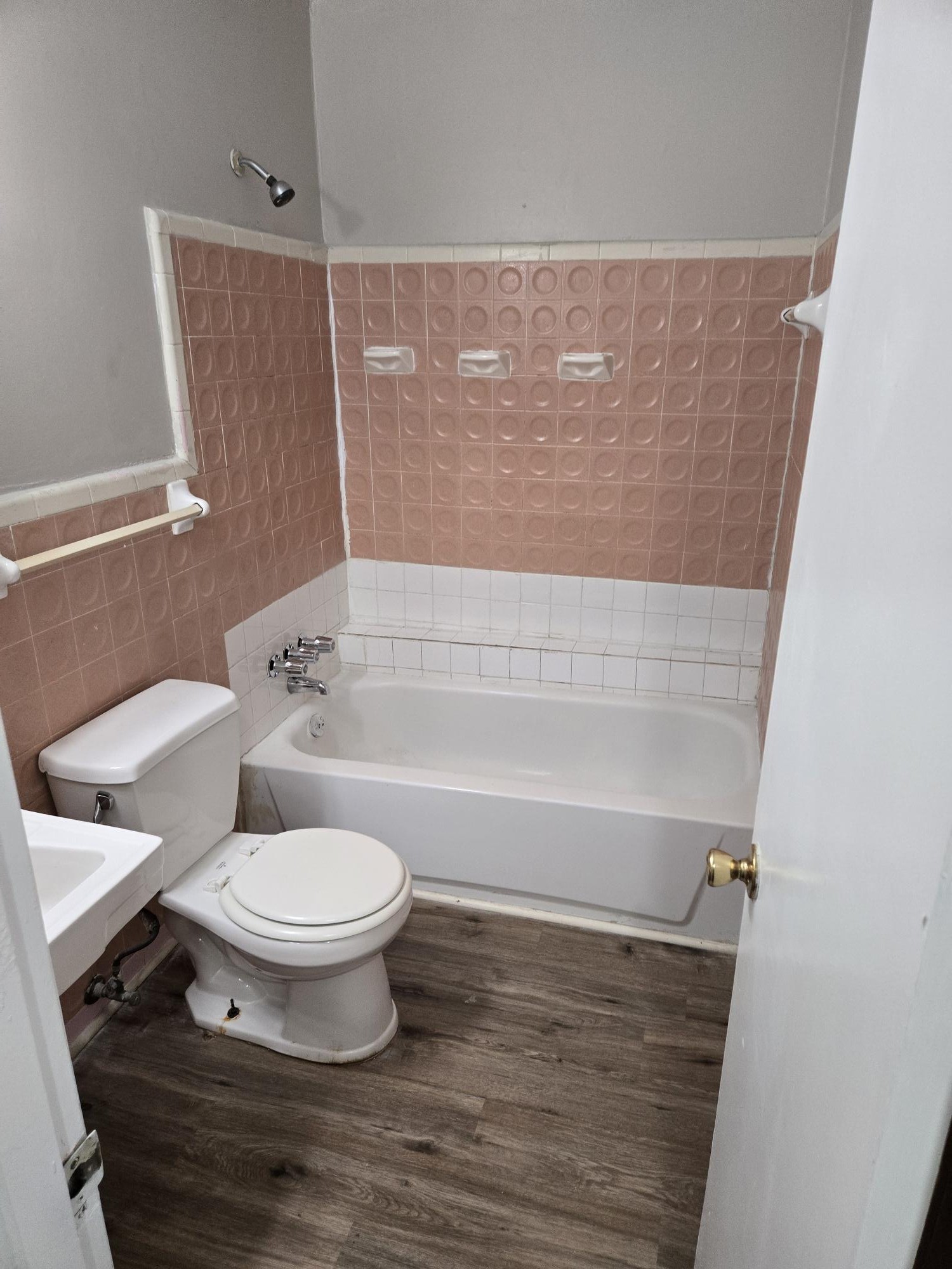 550 Harding Place, Unit F120 Nashville, TN 37211 - Photo 6 of 7 a bathroom with a toilet and a shower