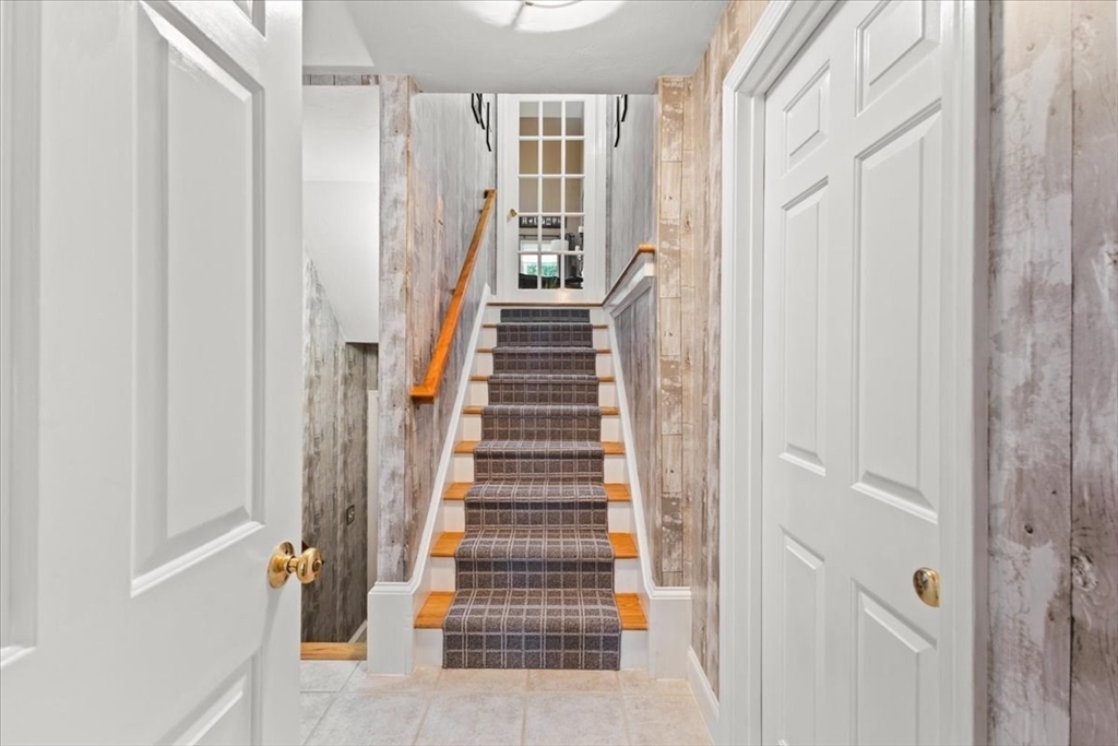 125 Independence Avenue Hanson, MA 02341 - Photo 22 of 42 a view of entryway with wooden floor and stairs