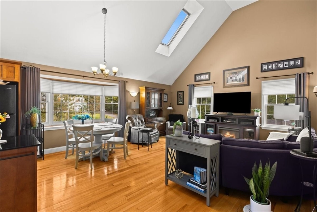 125 Independence Avenue Hanson, MA 02341 - Photo 23 of 42 a living room with furniture flat screen tv and a large window