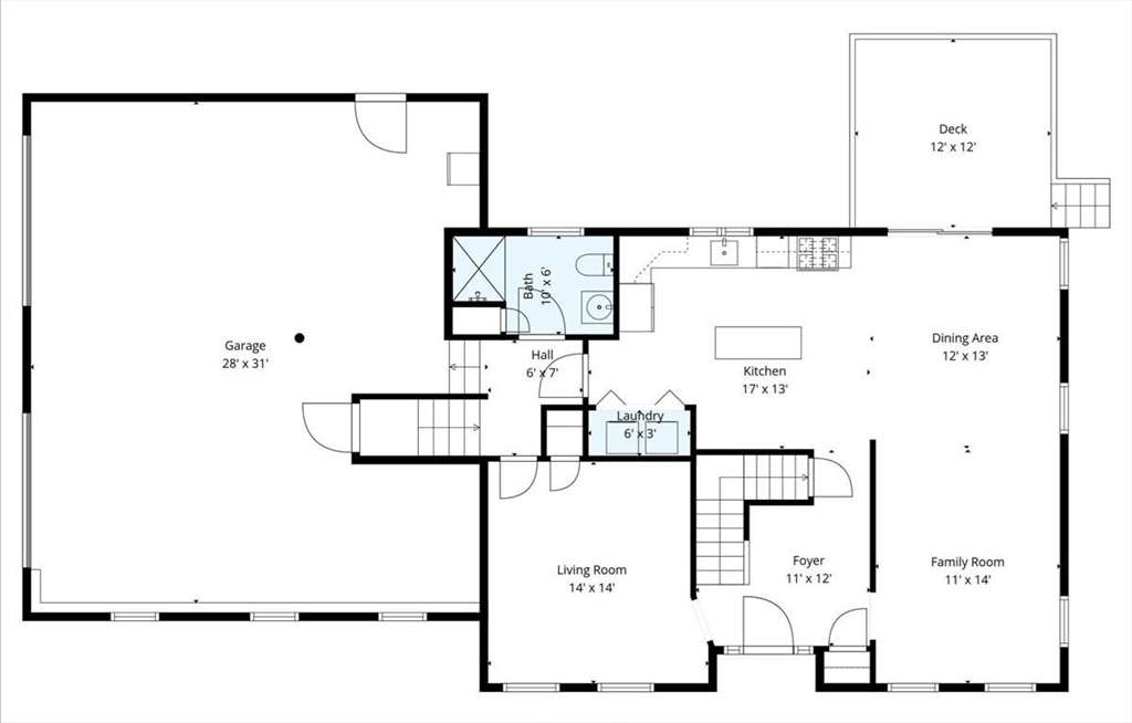 125 Independence Avenue Hanson, MA 02341 - Photo 39 of 42 a picture of a floor plan
