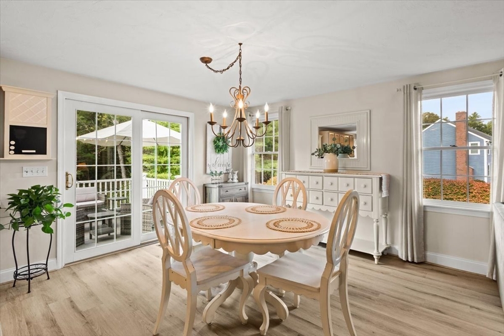 125 Independence Avenue Hanson, MA 02341 - Photo 8 of 42 a dining room with furniture window and wooden floor