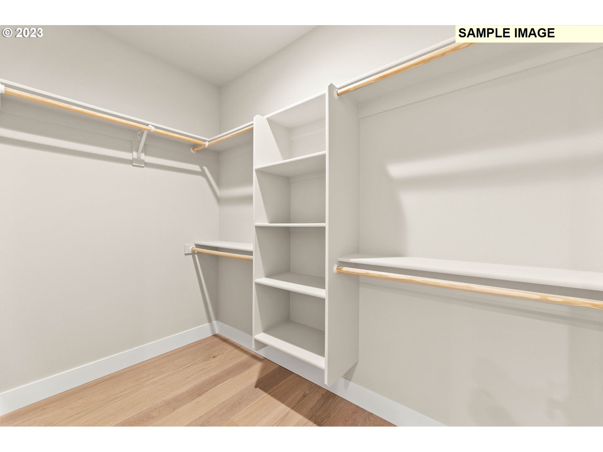 5482 North 94th Avenue, Unit LT213 Camas, WA 98607 - Photo 12 of 39 a view of an empty walk in closet