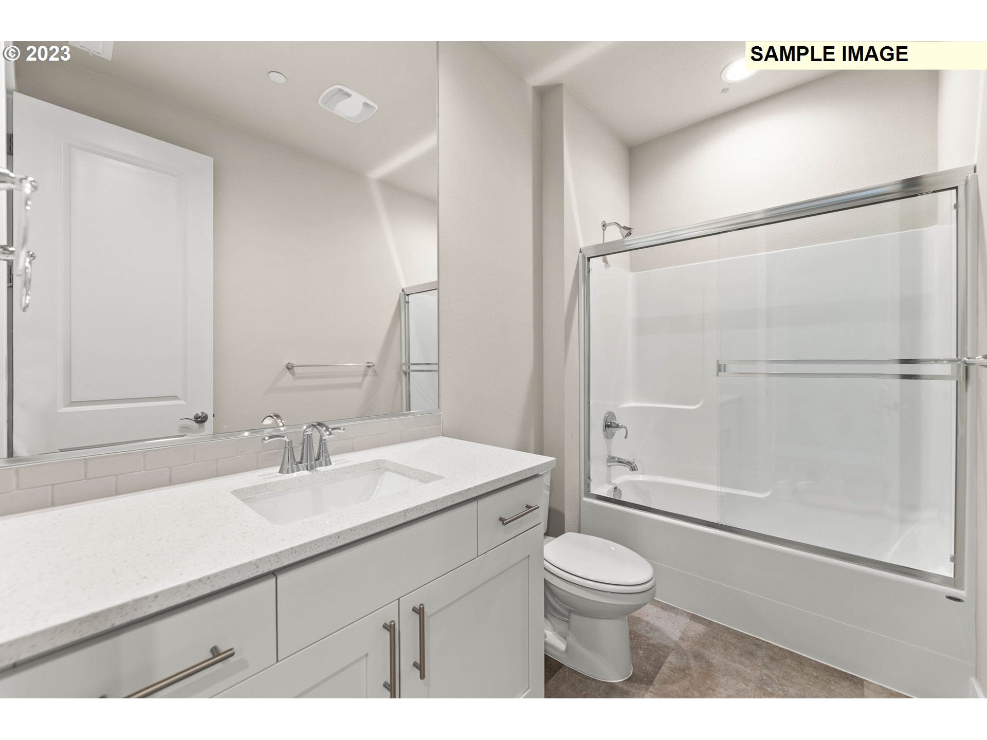 5482 North 94th Avenue, Unit LT213 Camas, WA 98607 - Photo 22 of 39 a bathroom with a sink a toilet and shower