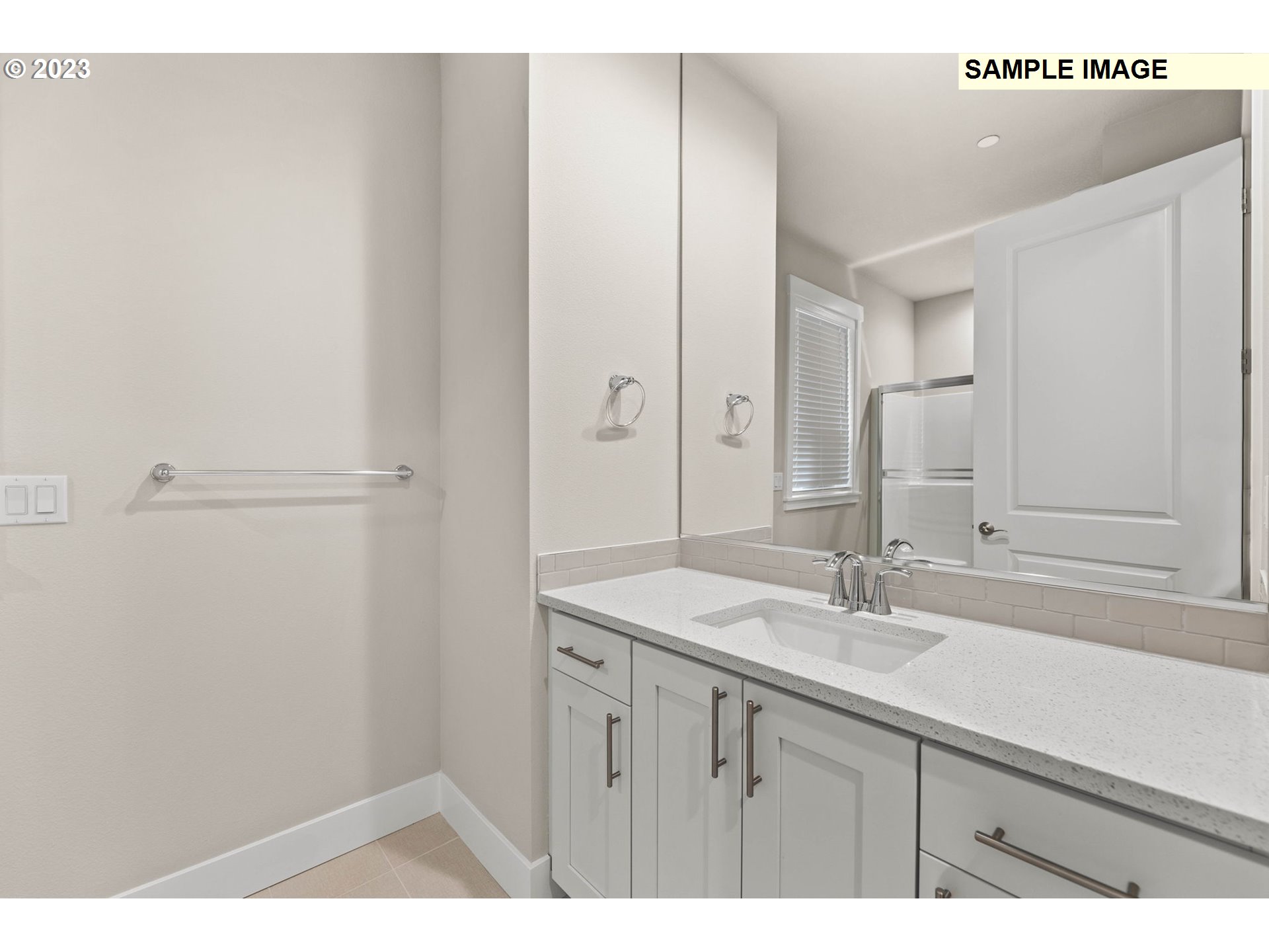 5482 North 94th Avenue, Unit LT213 Camas, WA 98607 - Photo 31 of 39 a bathroom with a sink and a mirror