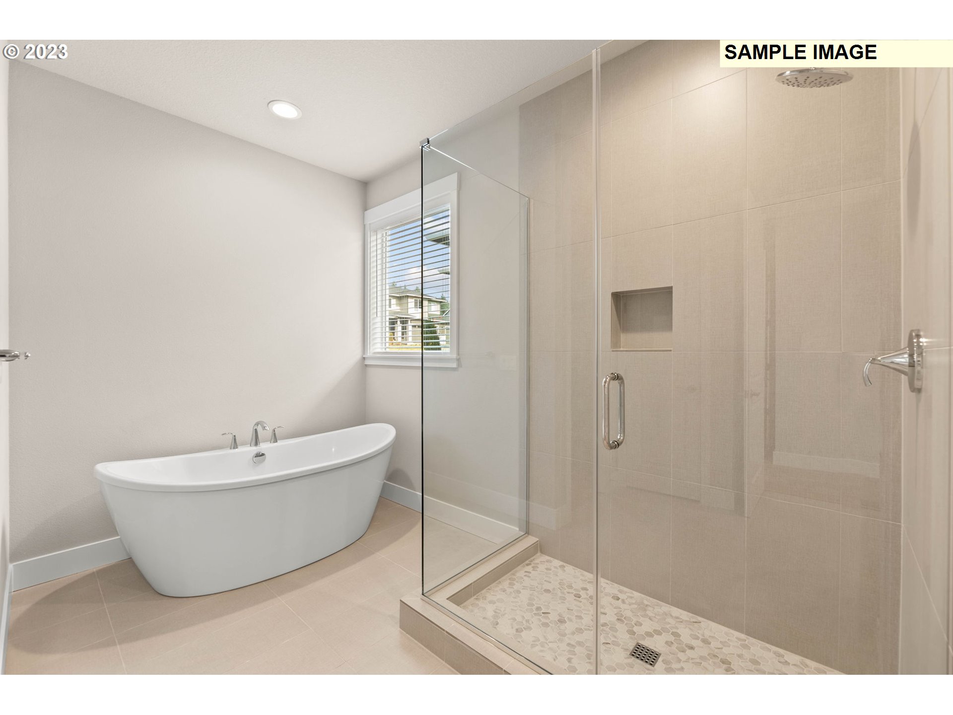 5482 North 94th Avenue, Unit LT213 Camas, WA 98607 - Photo 10 of 39 a spacious bathroom with a bathtub and shower