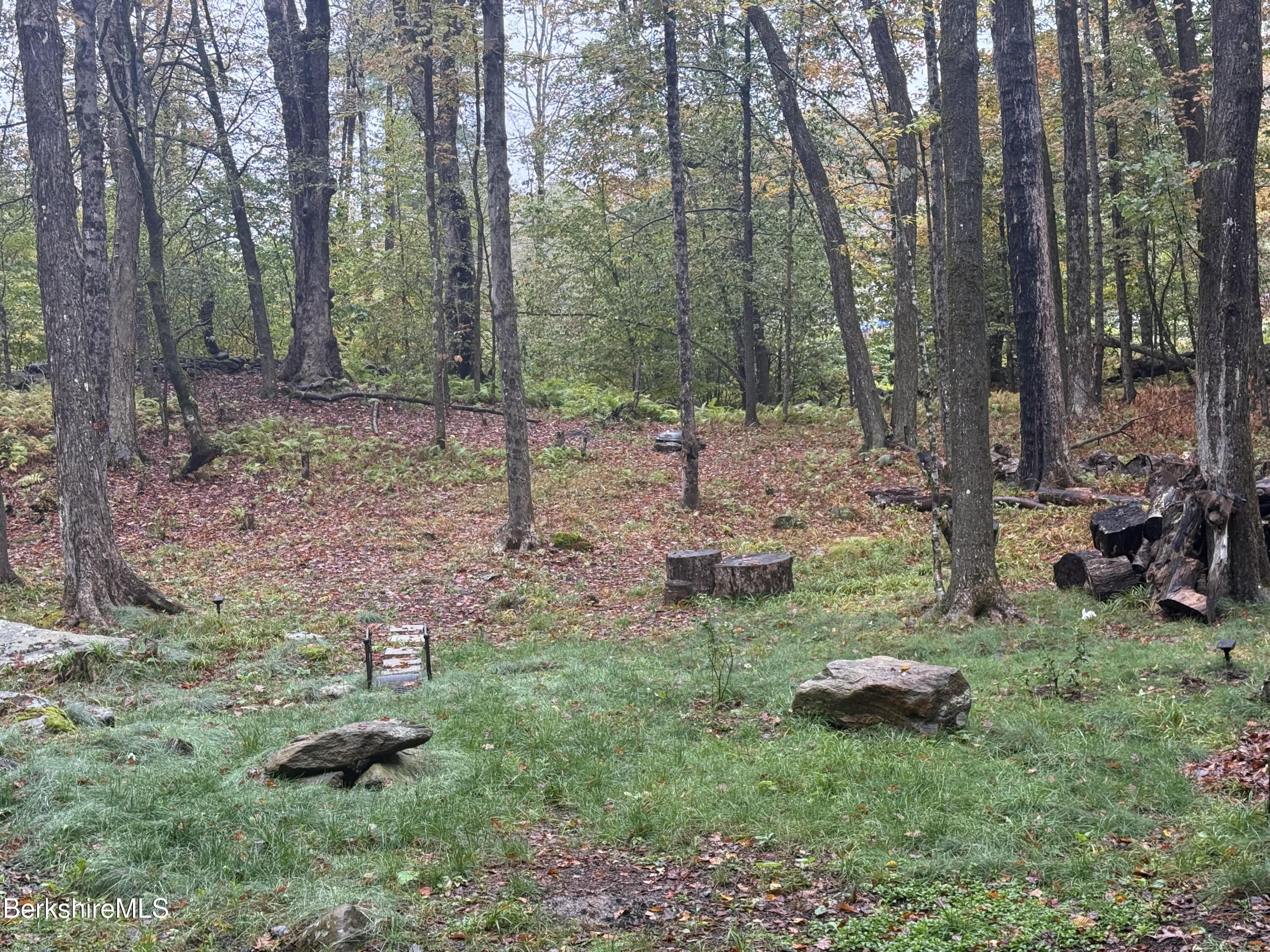 10 Brookside Road Peru, MA 01235 - Photo 4 of 6 a view of backyard with green space