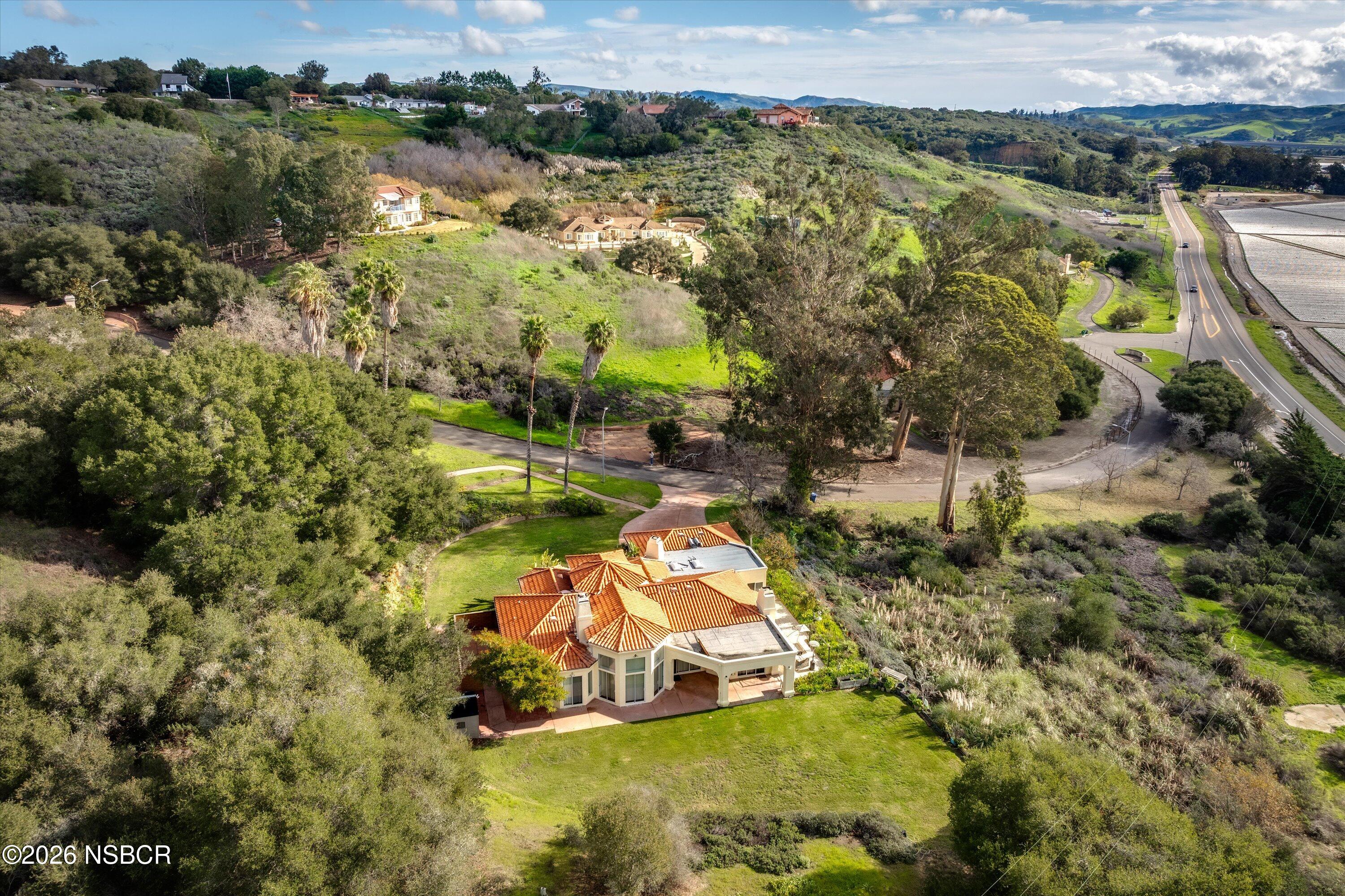 2655 Adobe Falls Road Lompoc, CA 93436 - Photo 50 of 51 an aerial view of residential houses with outdoor space