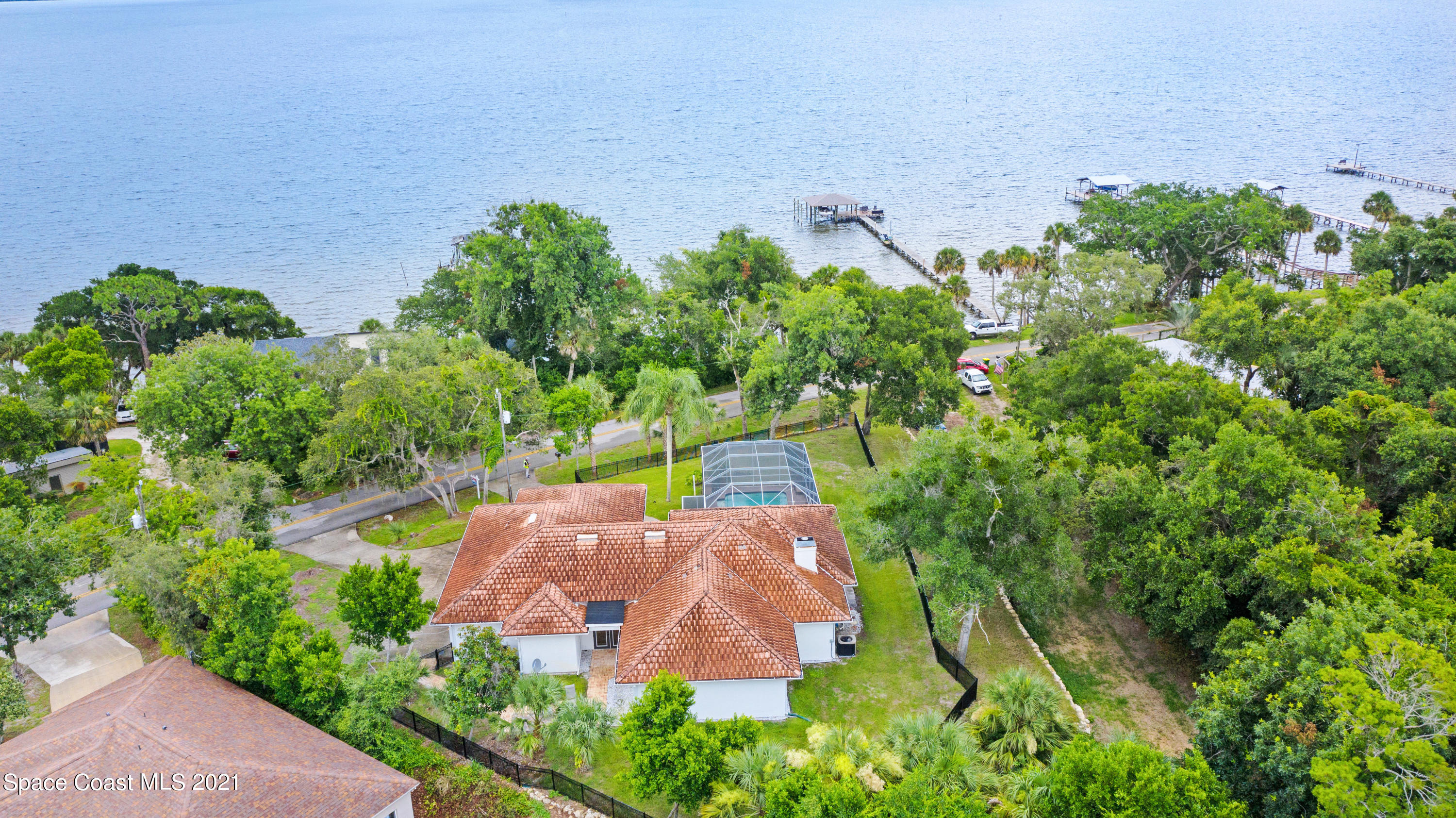 4601 Indian River Drive Cocoa, FL 32927 - Photo 2 of 51 an aerial view of a house