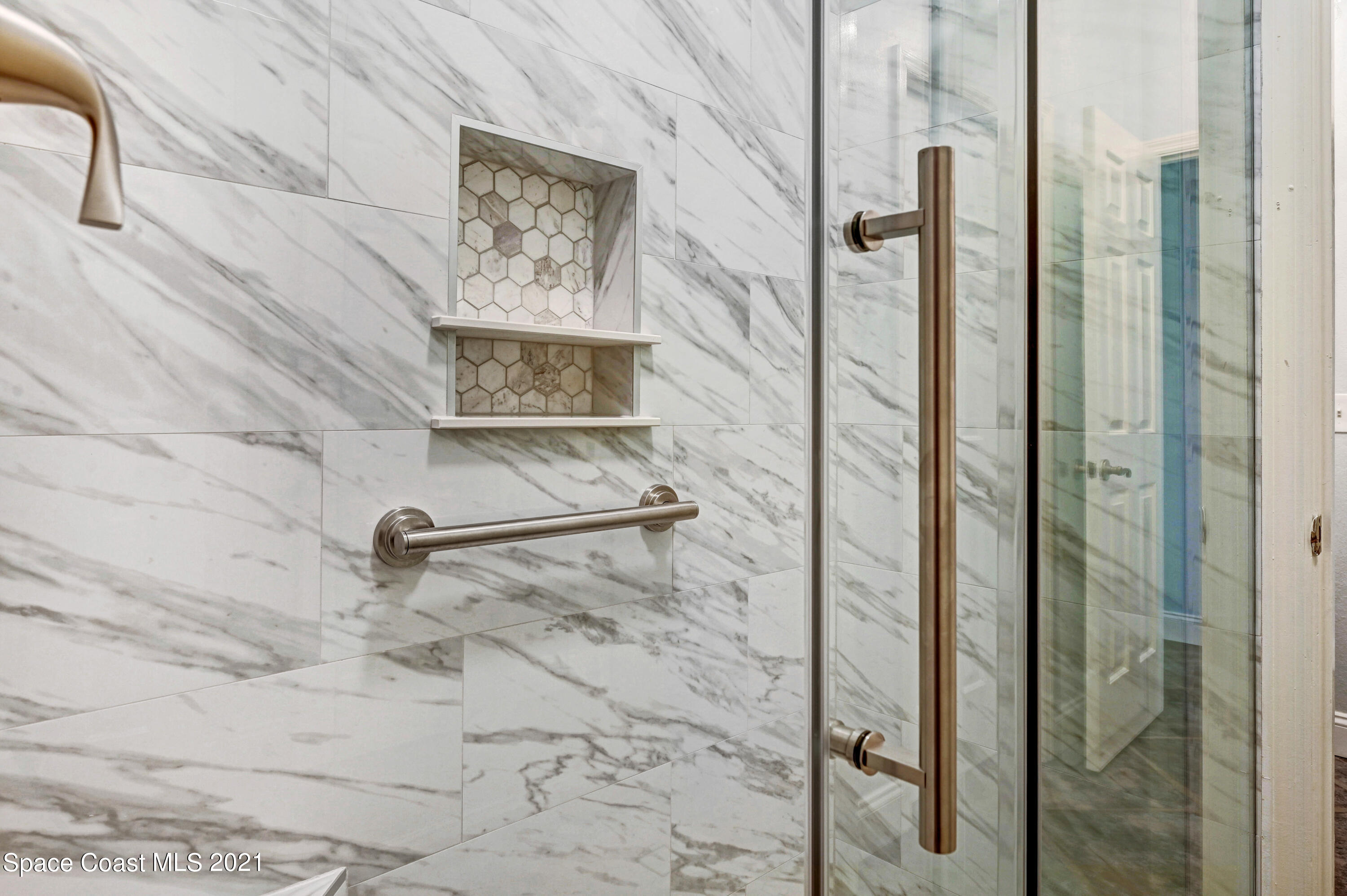 4601 Indian River Drive Cocoa, FL 32927 - Photo 36 of 51 a bathroom with a shower