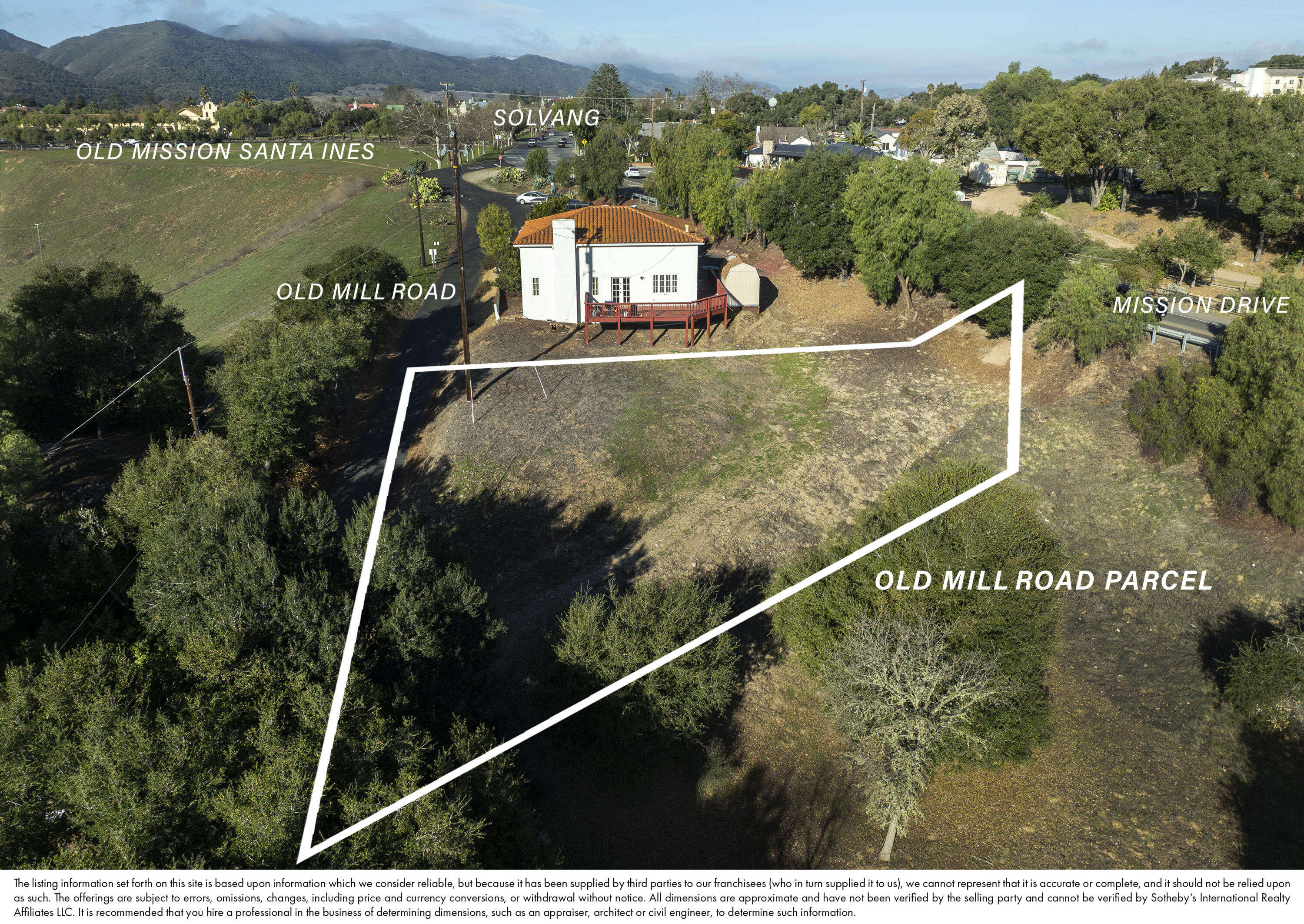 0 Old Mill Road Solvang, CA 93463 - Photo 2 of 13 OLD MILL ROAD PARCEL - LOT LINES 03.16.