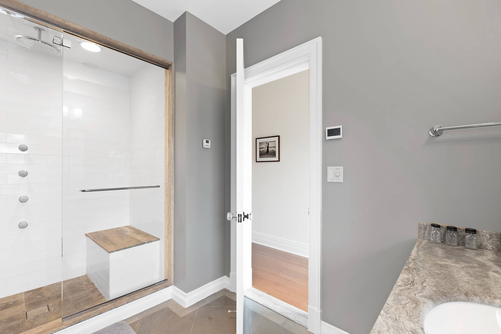 Undisclosed Address Water Mill, NY 11976 - Photo 18 of 26 a bathroom with a tub and shower