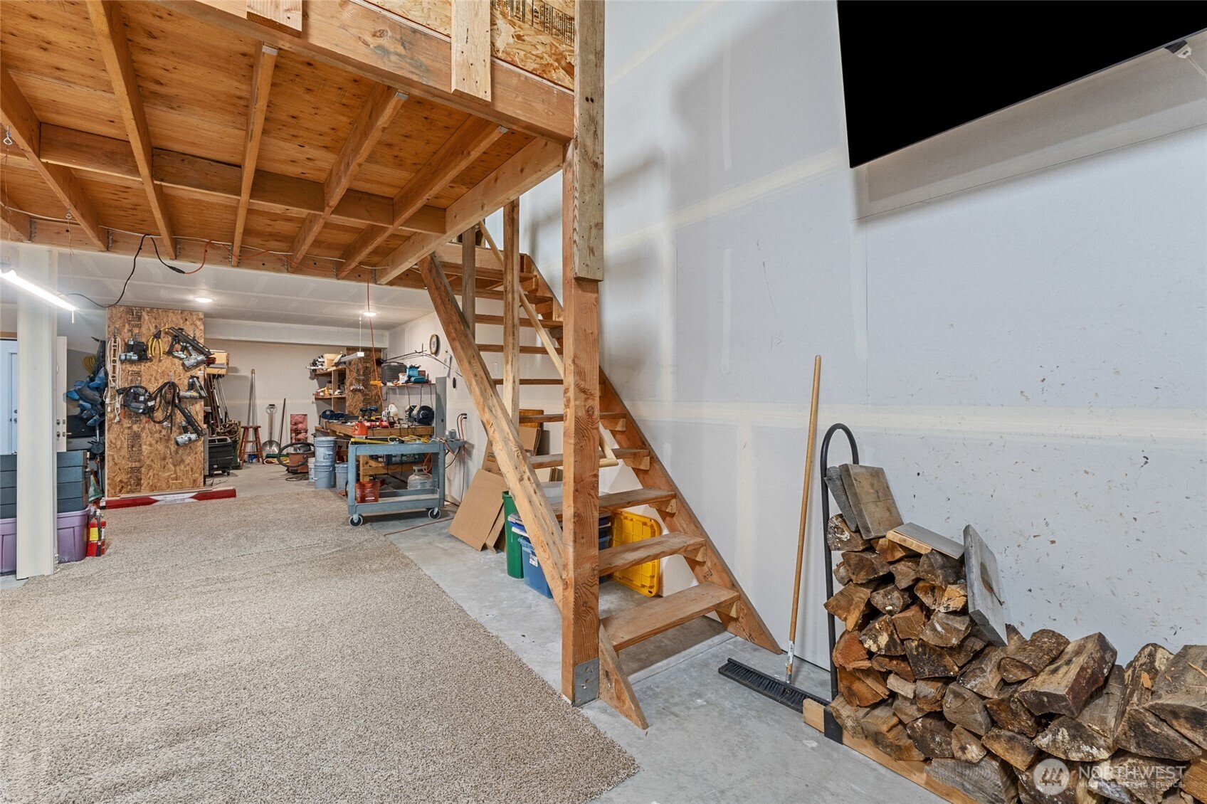 15 Miyoko Point Road Republic, WA 99166 - Photo 22 of 38 a view of a room with gym equipment