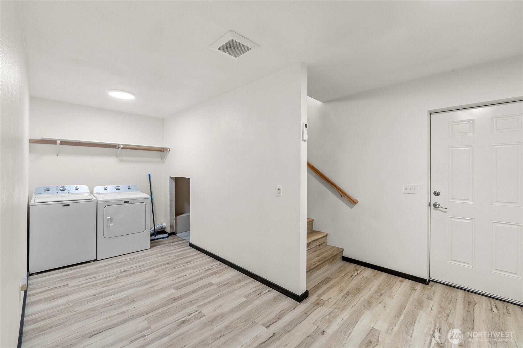 15 Miyoko Point Road Republic, WA 99166 - Photo 23 of 38 a view of a storage & utility room with wooden floor