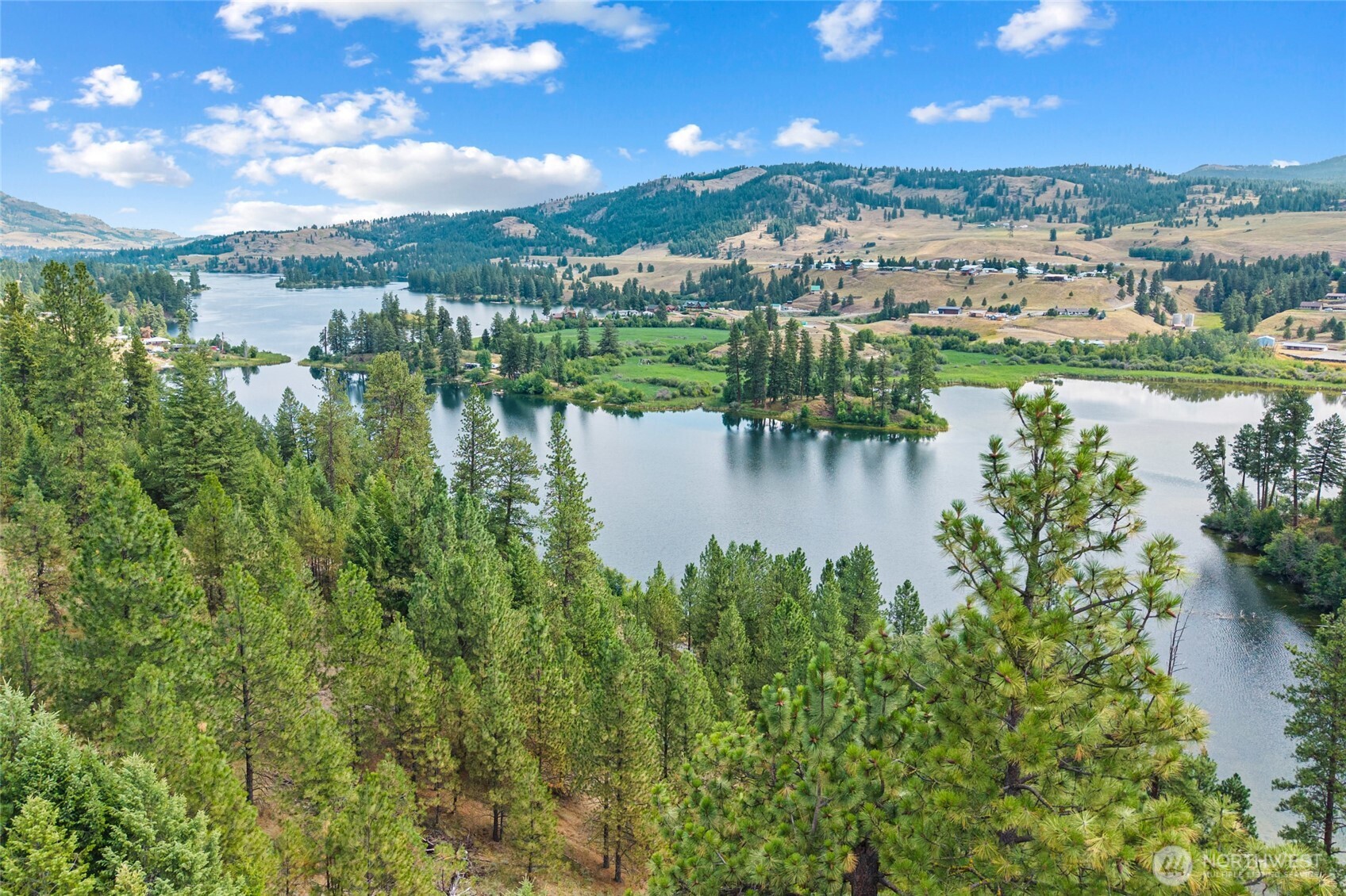 15 Miyoko Point Road Republic, WA 99166 - Photo 30 of 38 a view of a lake with a city