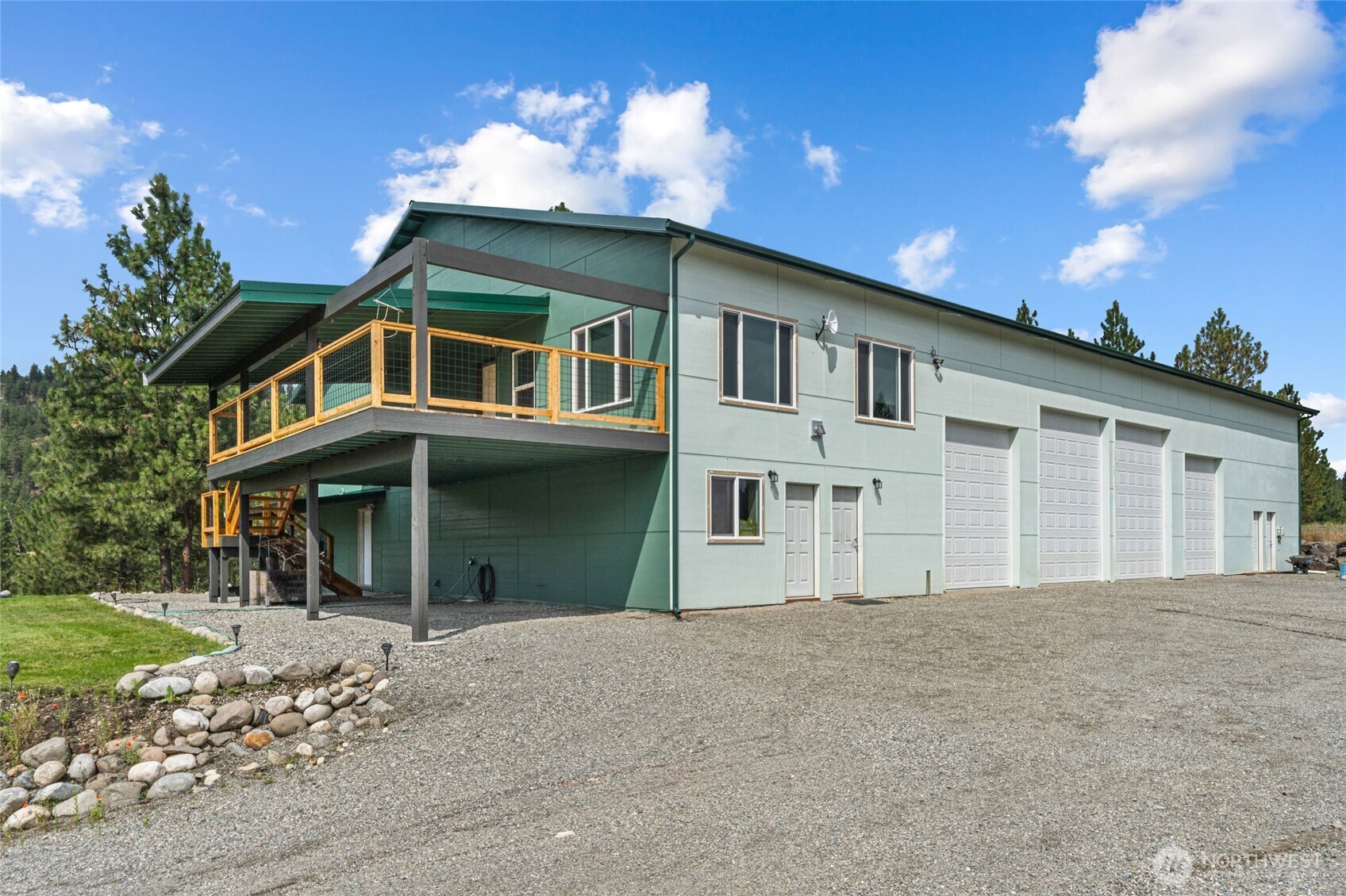15 Miyoko Point Road Republic, WA 99166 - Photo 3 of 38 a front view of a house with a yard