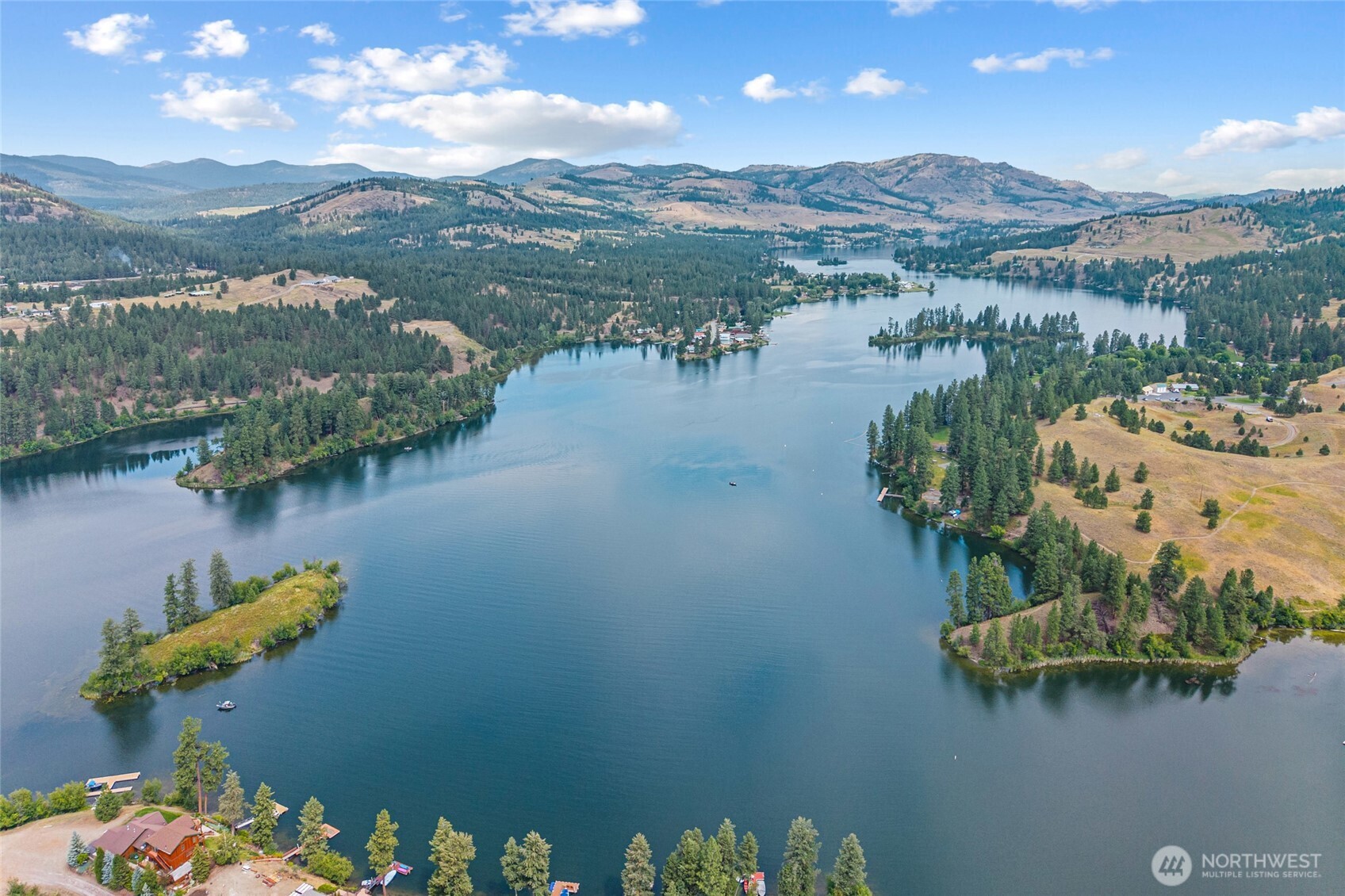 15 Miyoko Point Road Republic, WA 99166 - Photo 38 of 38 a view of a lake with a mountain