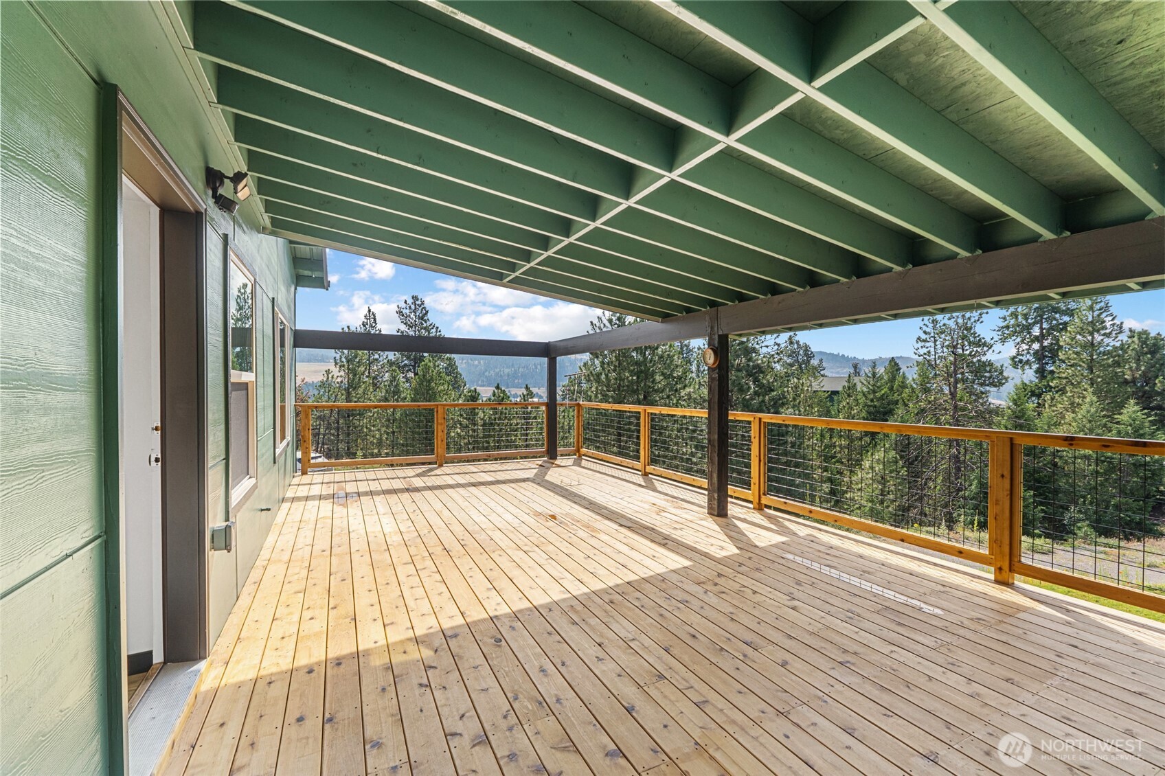 15 Miyoko Point Road Republic, WA 99166 - Photo 6 of 38 a view of outdoor space with wooden floor and window