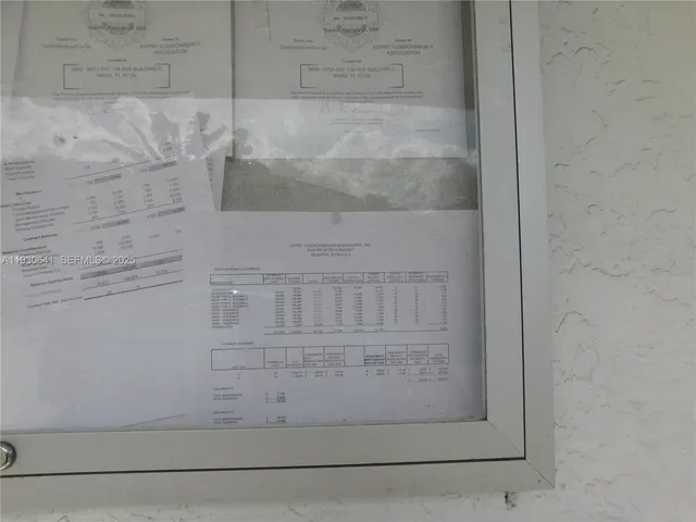 a view of wooden door