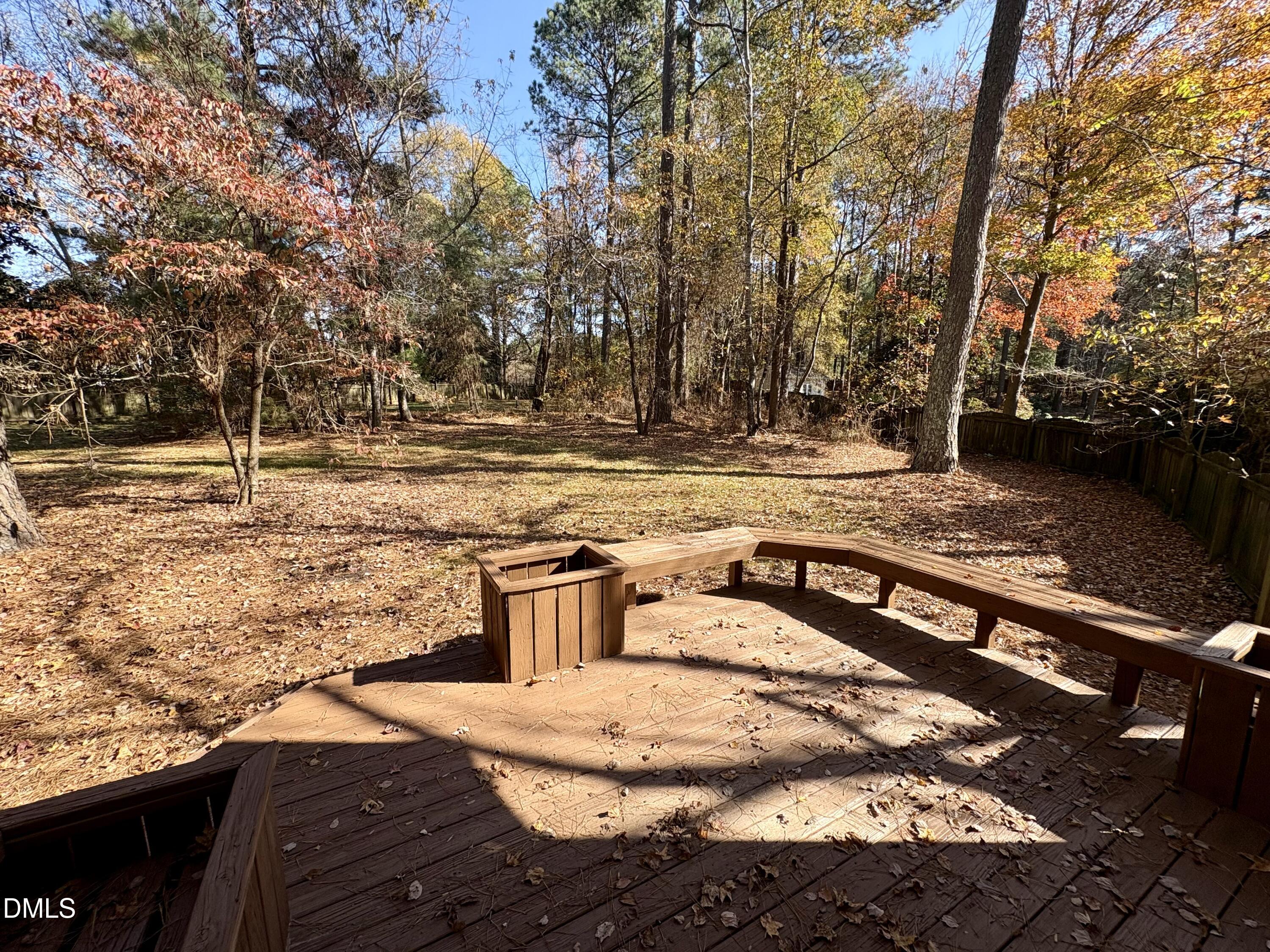 3304 Drexel Hill Court Apex, NC 27539 - Photo 19 of 20 a view of a yard with trees