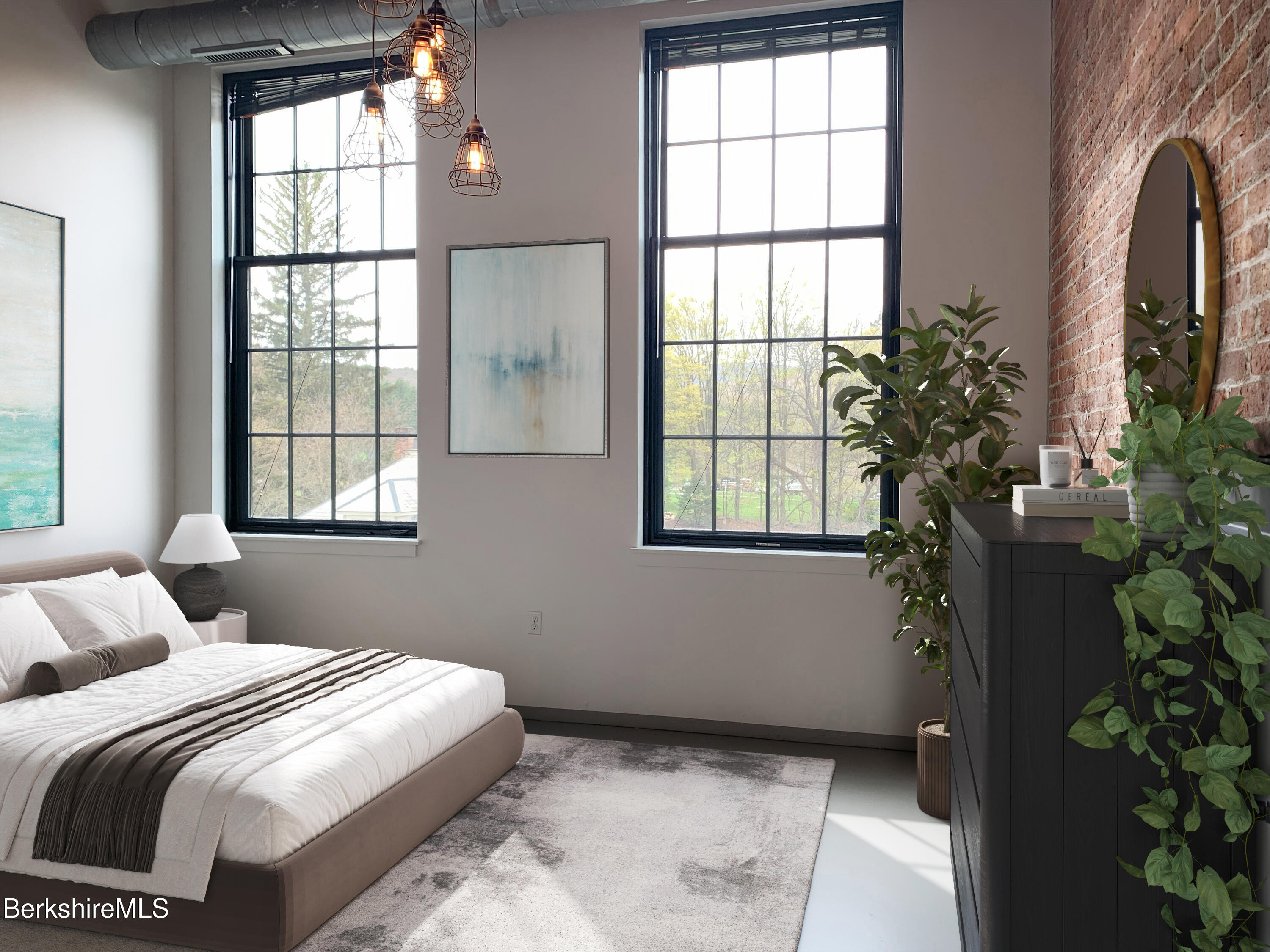 160 Water Street, Unit 407 Williamstown, MA 01267 - Photo 4 of 31 2nd Bedroom staged2