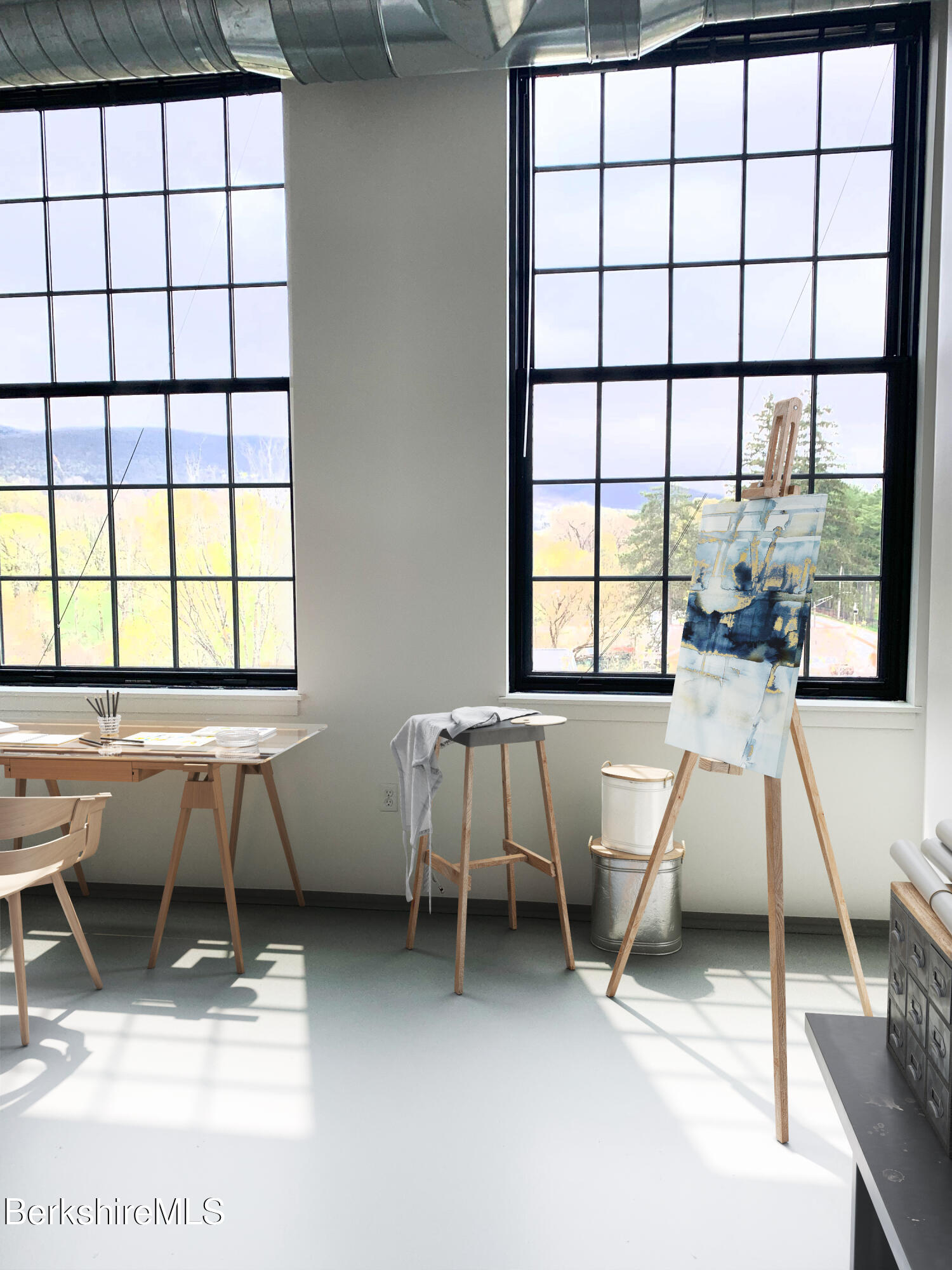 160 Water Street, Unit 407 Williamstown, MA 01267 - Photo 5 of 31 Studio- Office_staged