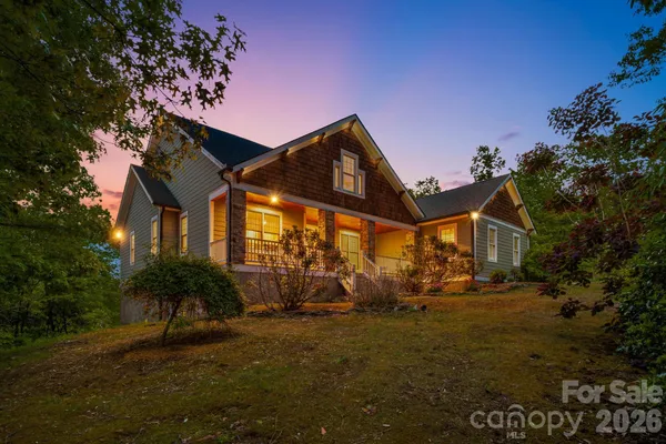 a backyard of a house with garden
