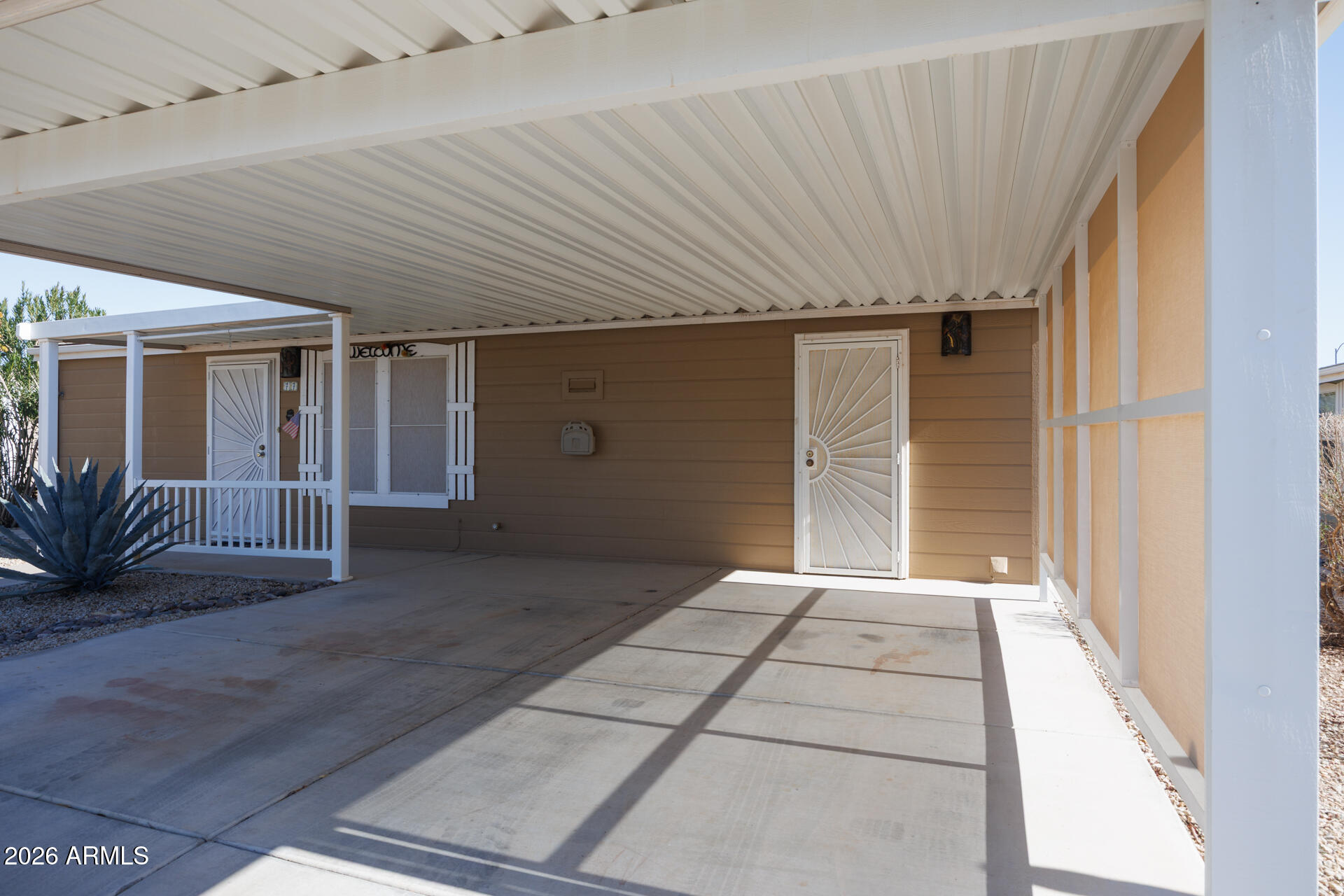 155 East Rodeo Road, Unit 77 Casa Grande, AZ 85122 - Photo 16 of 26 a view of a porch