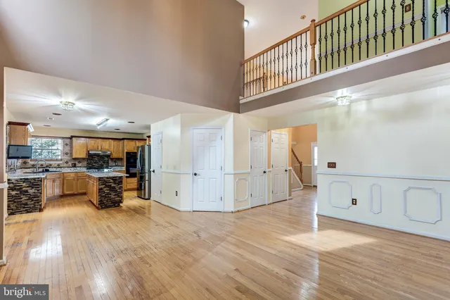 a view of a living room