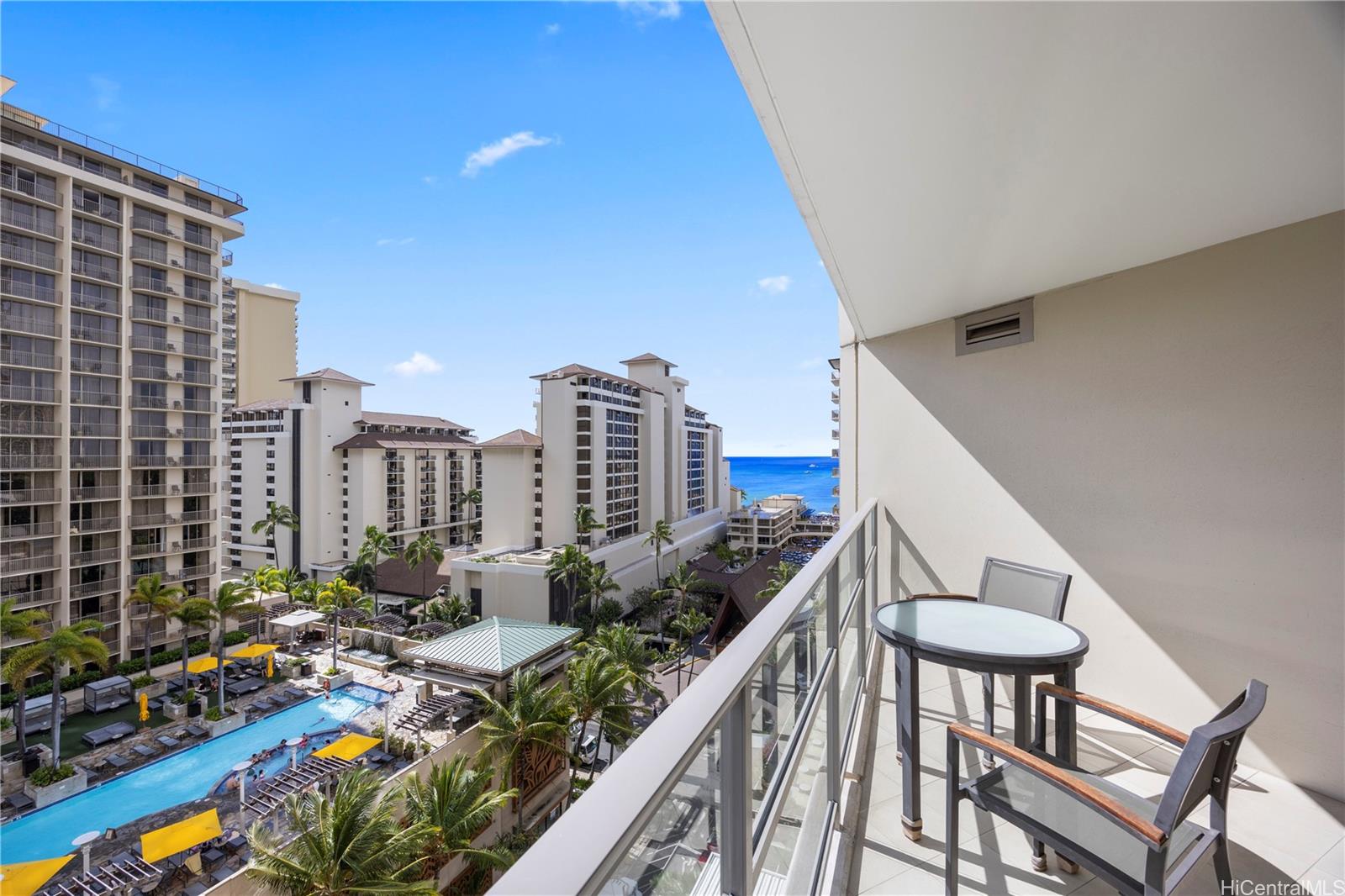 223 Saratoga Road, Unit 1114 Honolulu, HI 96815 - Photo 16 of 23 a view of balcony with furniture