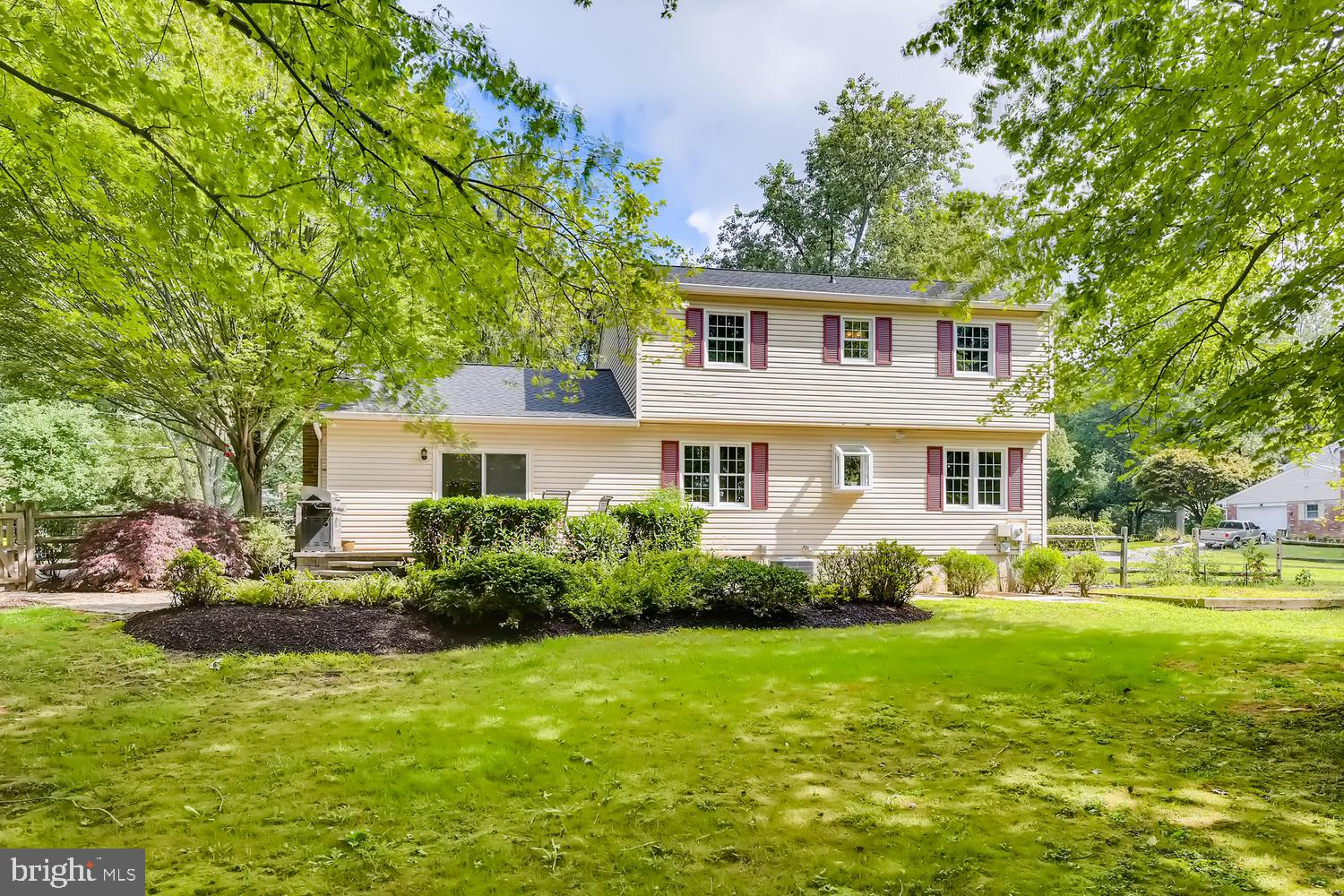 2427 Houcks Mill Road Monkton, MD 21111 - Photo 29 of 35 Spacious backyard with lovely trees and gardens.