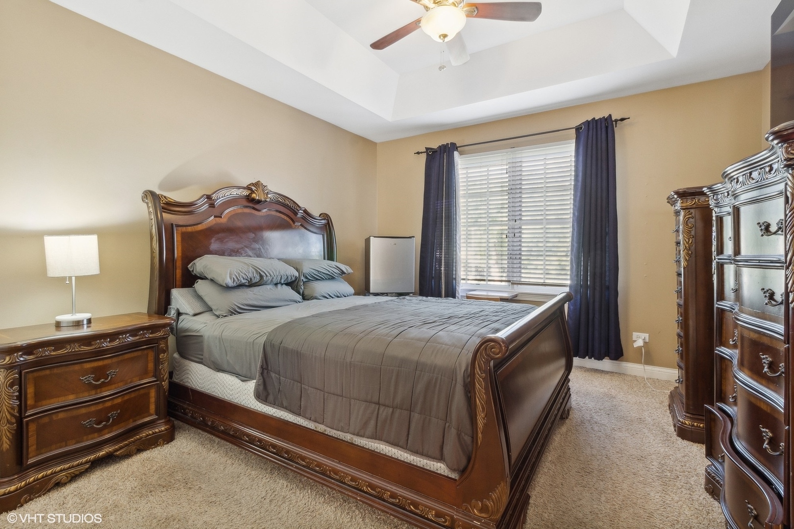 13765 Capista Drive Plainfield, IL 60544 - Photo 9 of 19 a bedroom with a bed and a dresser next to a window