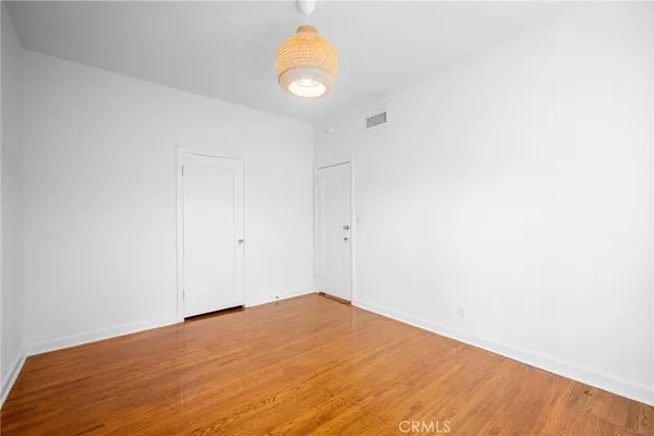 a view of empty room