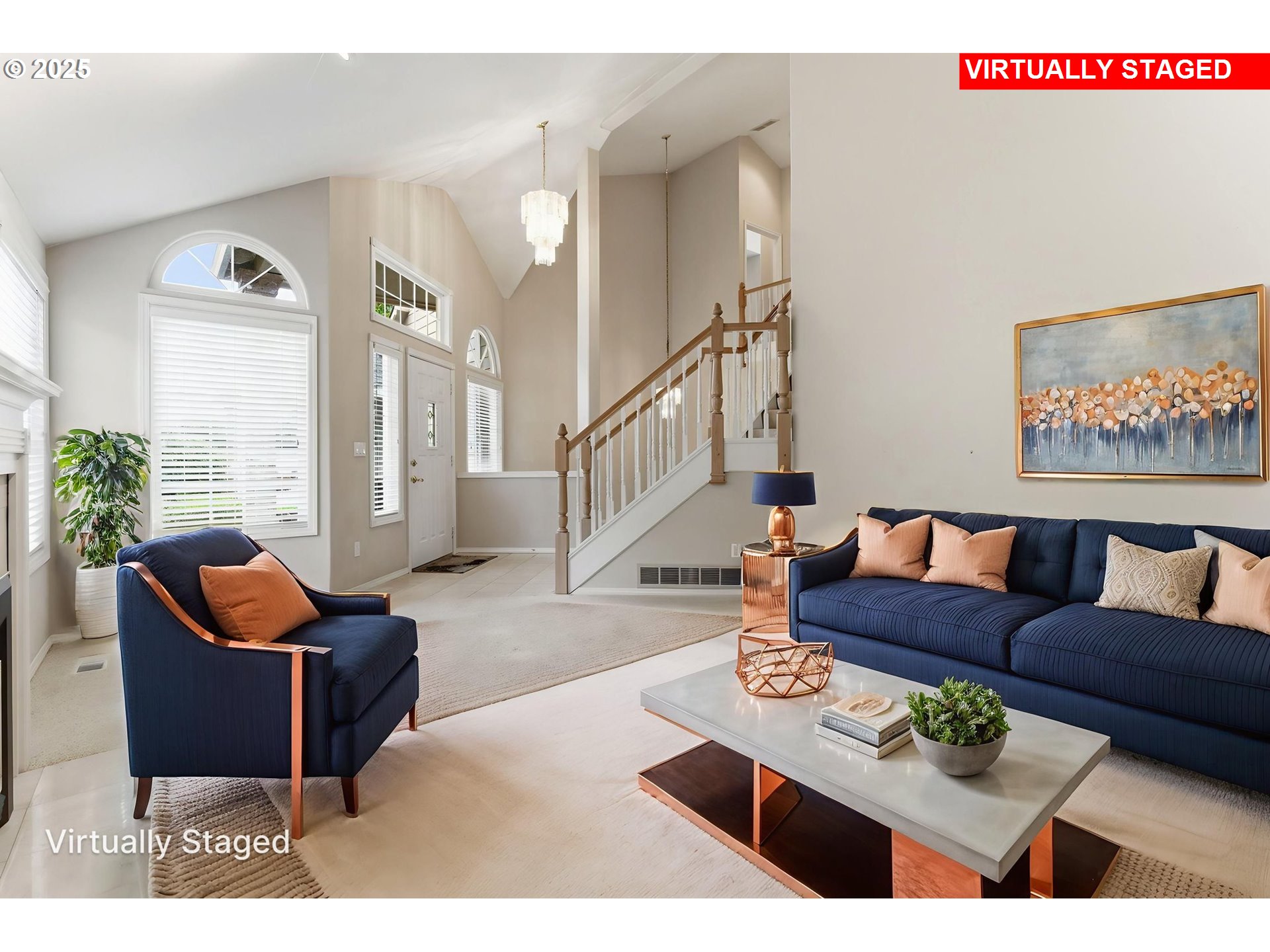 4753 Southeast 14th Street Gresham, OR 97080 - Photo 13 of 48 a living room with furniture and a potted plant