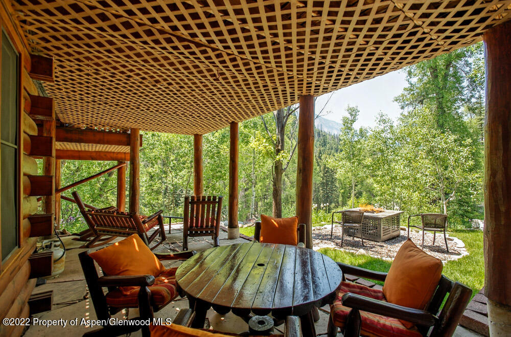 73 Juniper Court Marble, CO 81623 - Photo 39 of 47 a view of porch with seating space
